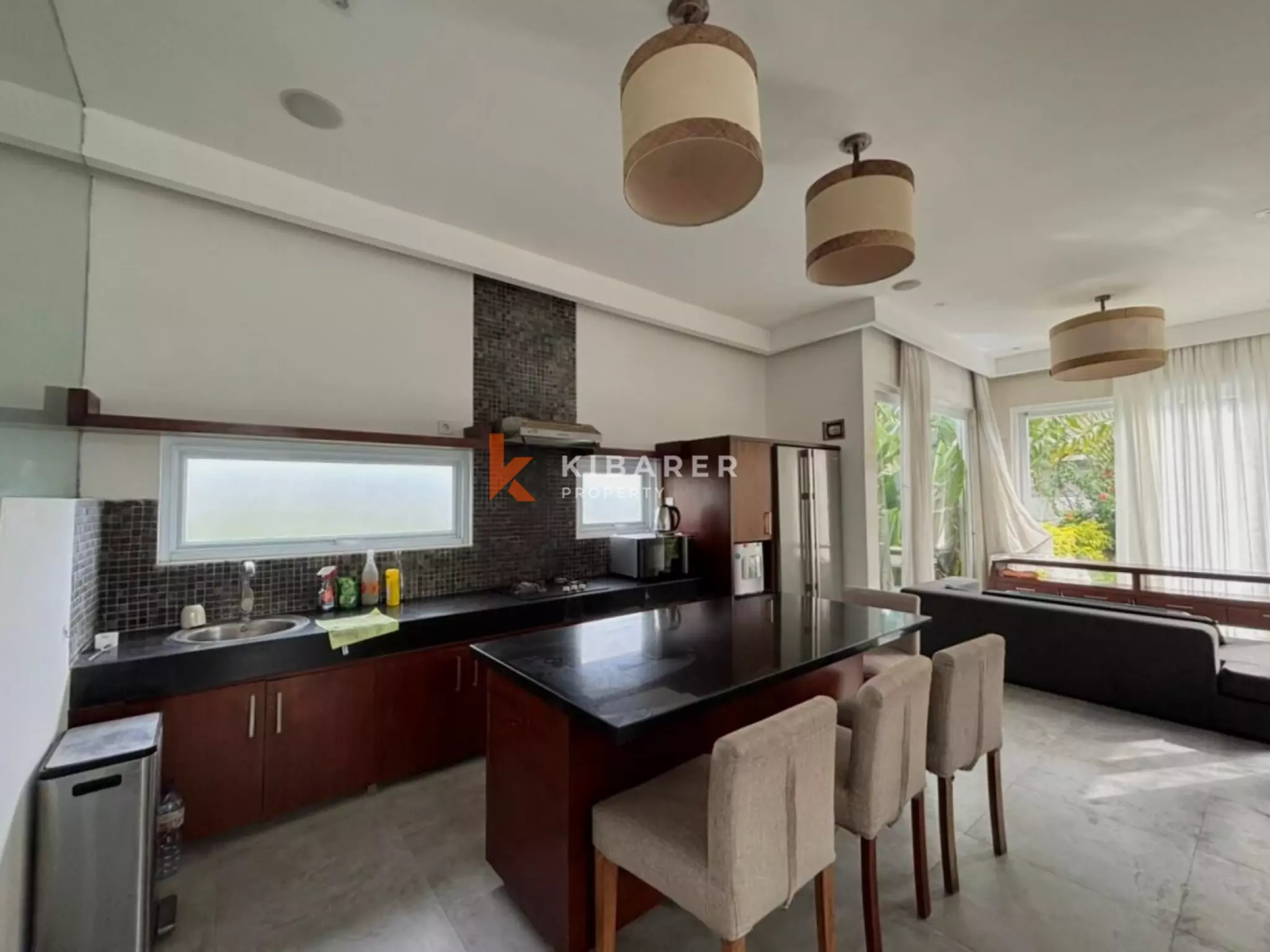 Villa de 3 chambres à Berawa - Proche des restaurants et de la plage