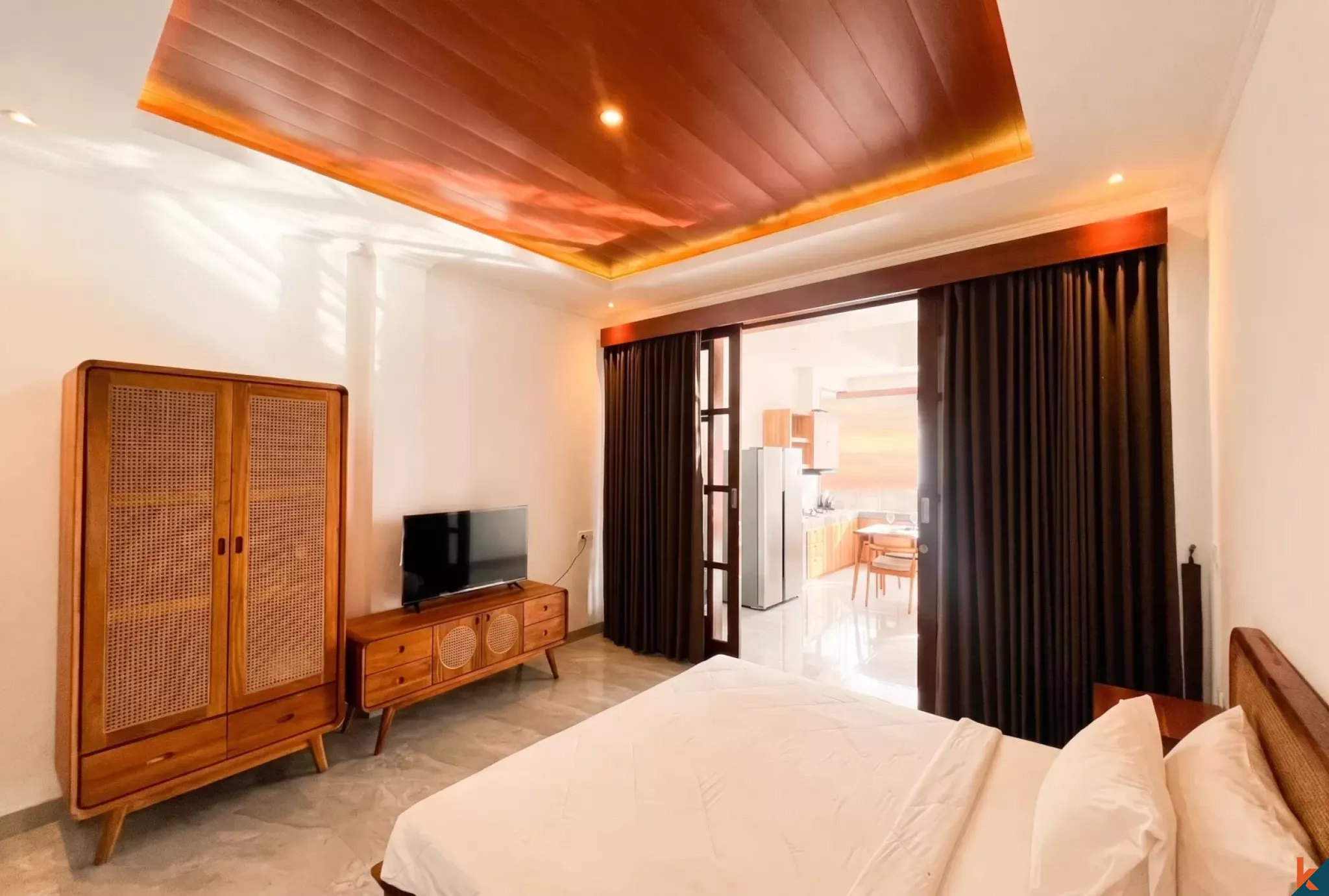 Properti sewa jangka panjang dua kamar tidur baru di daerah Ubud yang tenang