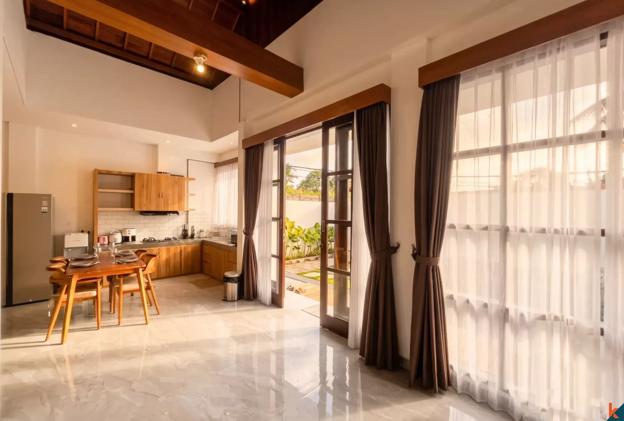 Properti sewa jangka panjang dua kamar tidur baru di daerah Ubud yang tenang