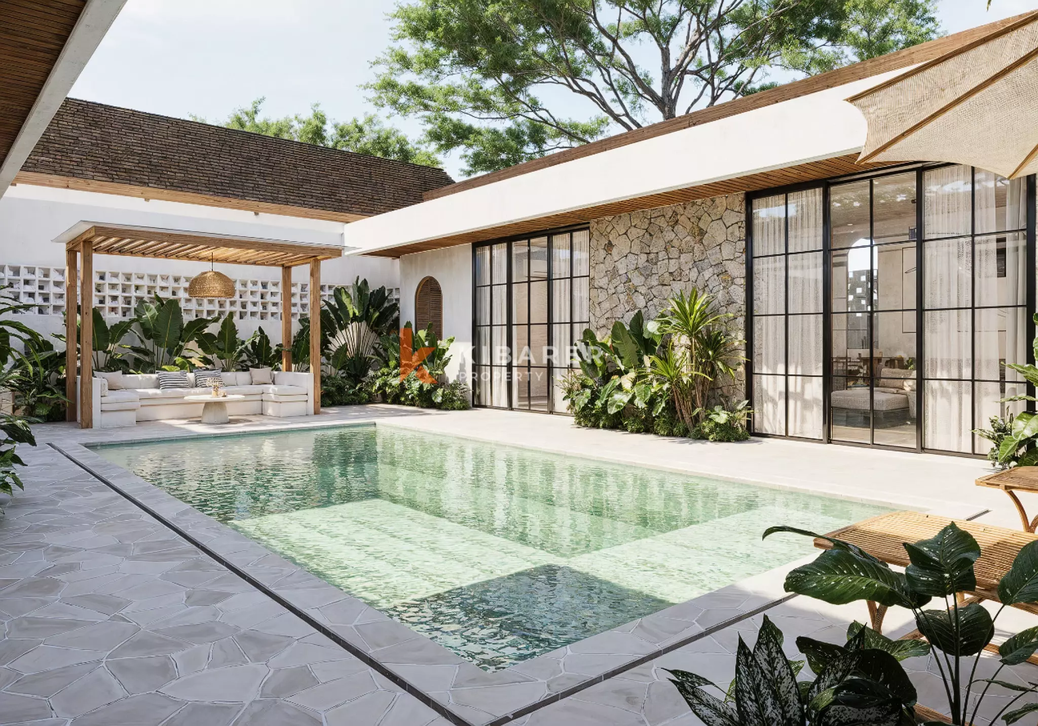 Grand Premium Four-Bedrooms Enclosed Villa in Canggu (AVAILABLE JULY 2026)