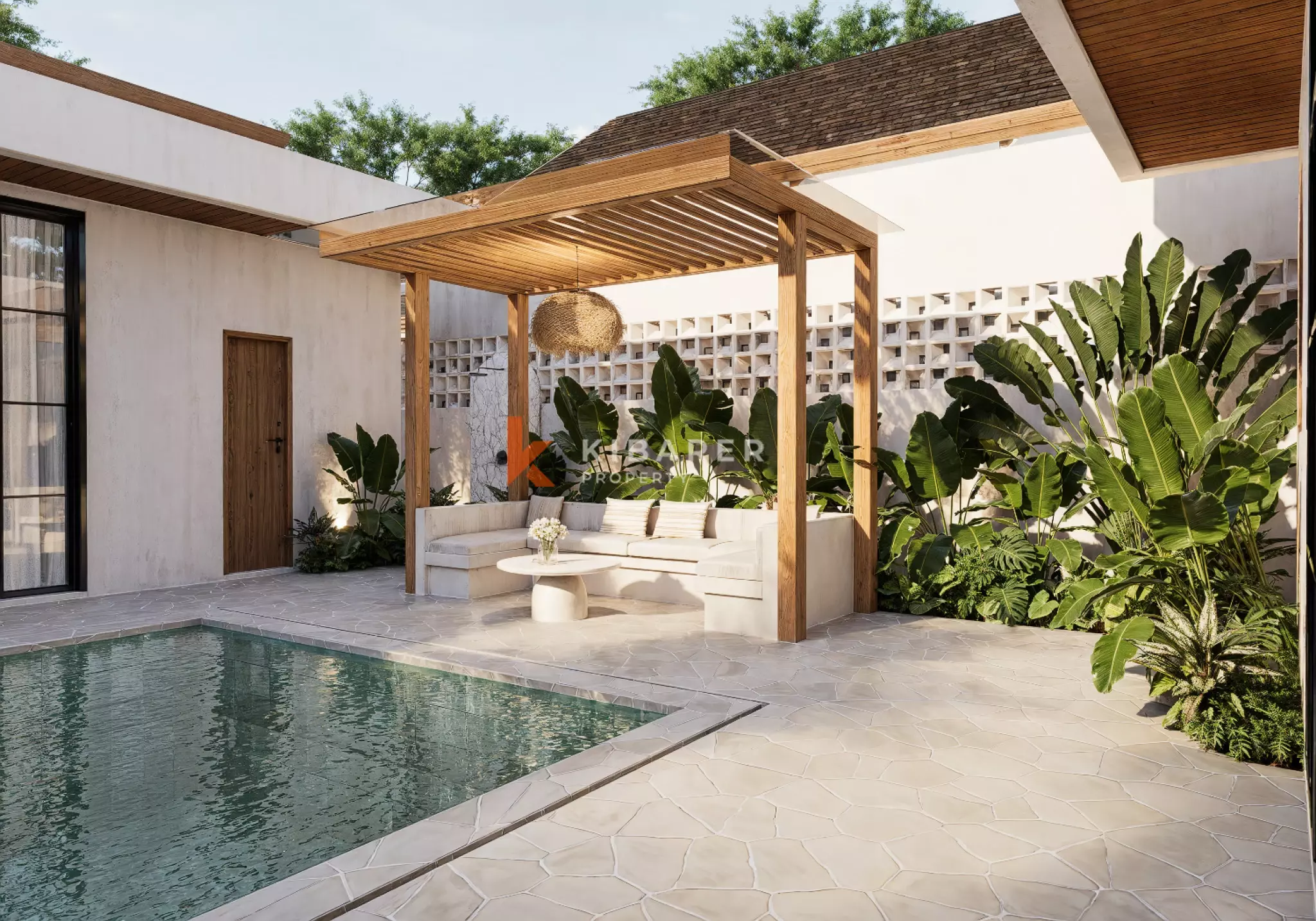 Grand Premium Four-Bedrooms Enclosed Villa in Canggu (AVAILABLE JULY 2026)