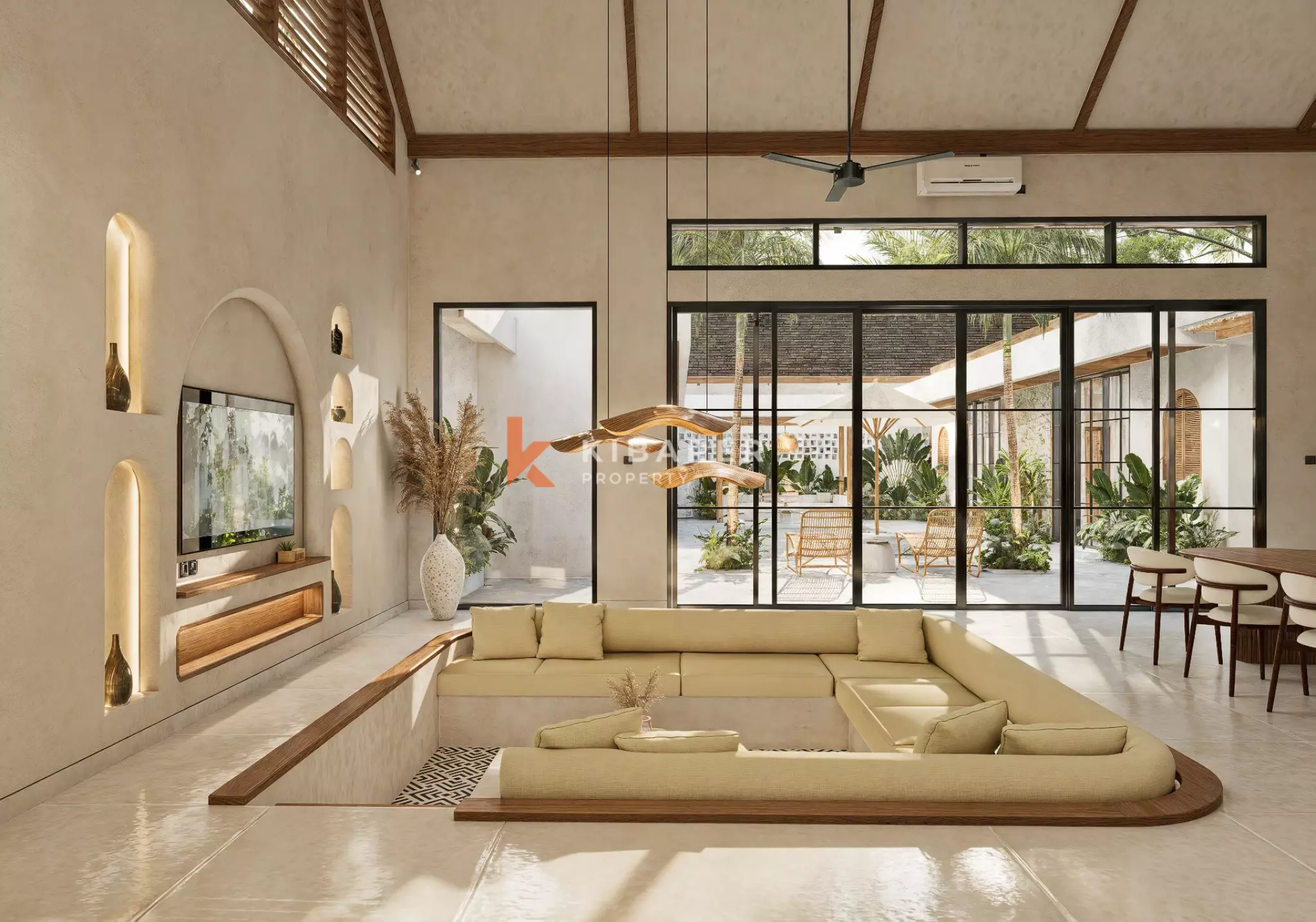Grand Premium Four-Bedrooms Enclosed Villa in Canggu (AVAILABLE JULY 2026)
