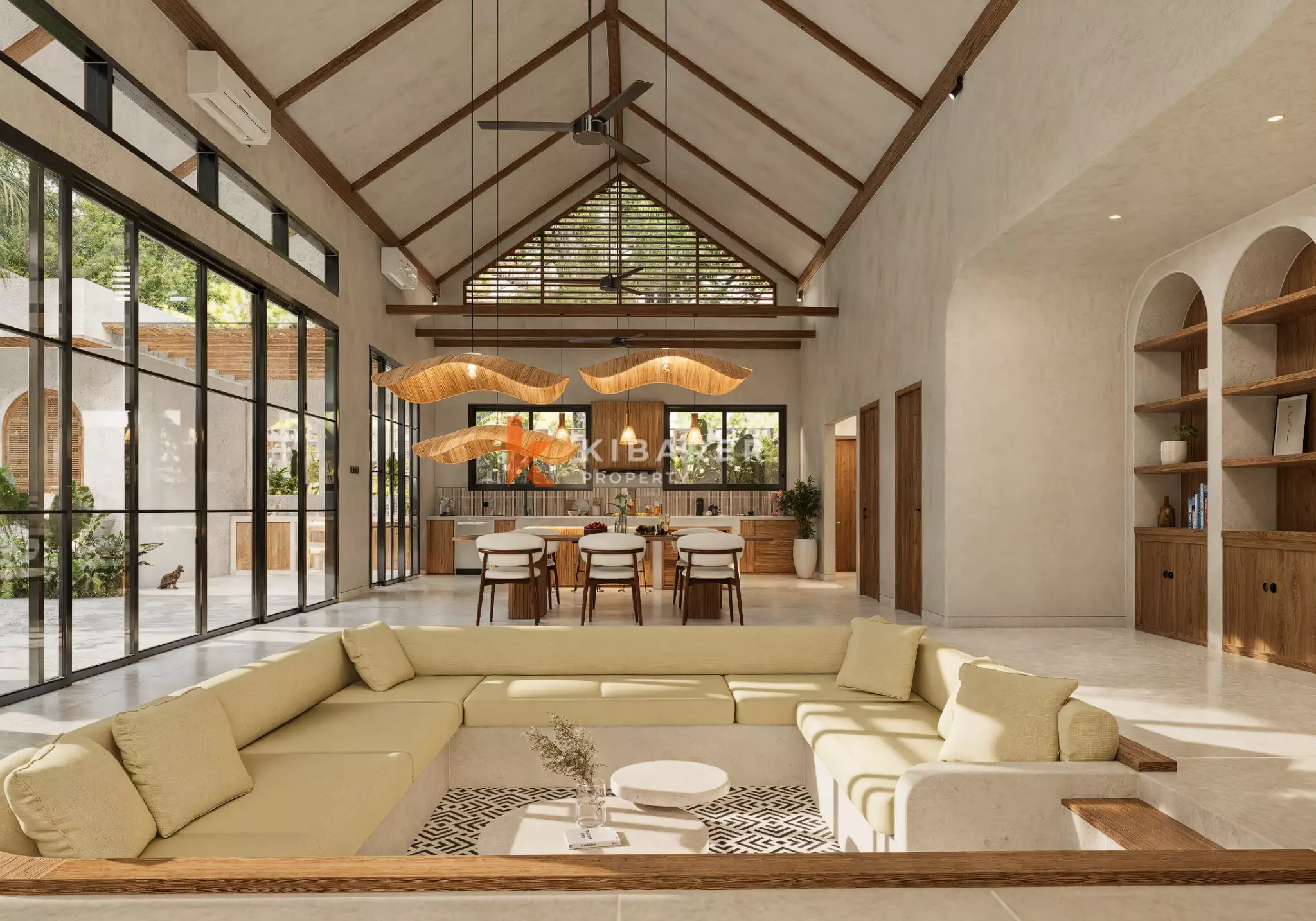 Grand Premium Four-Bedrooms Enclosed Villa in Canggu (AVAILABLE JULY 2026)