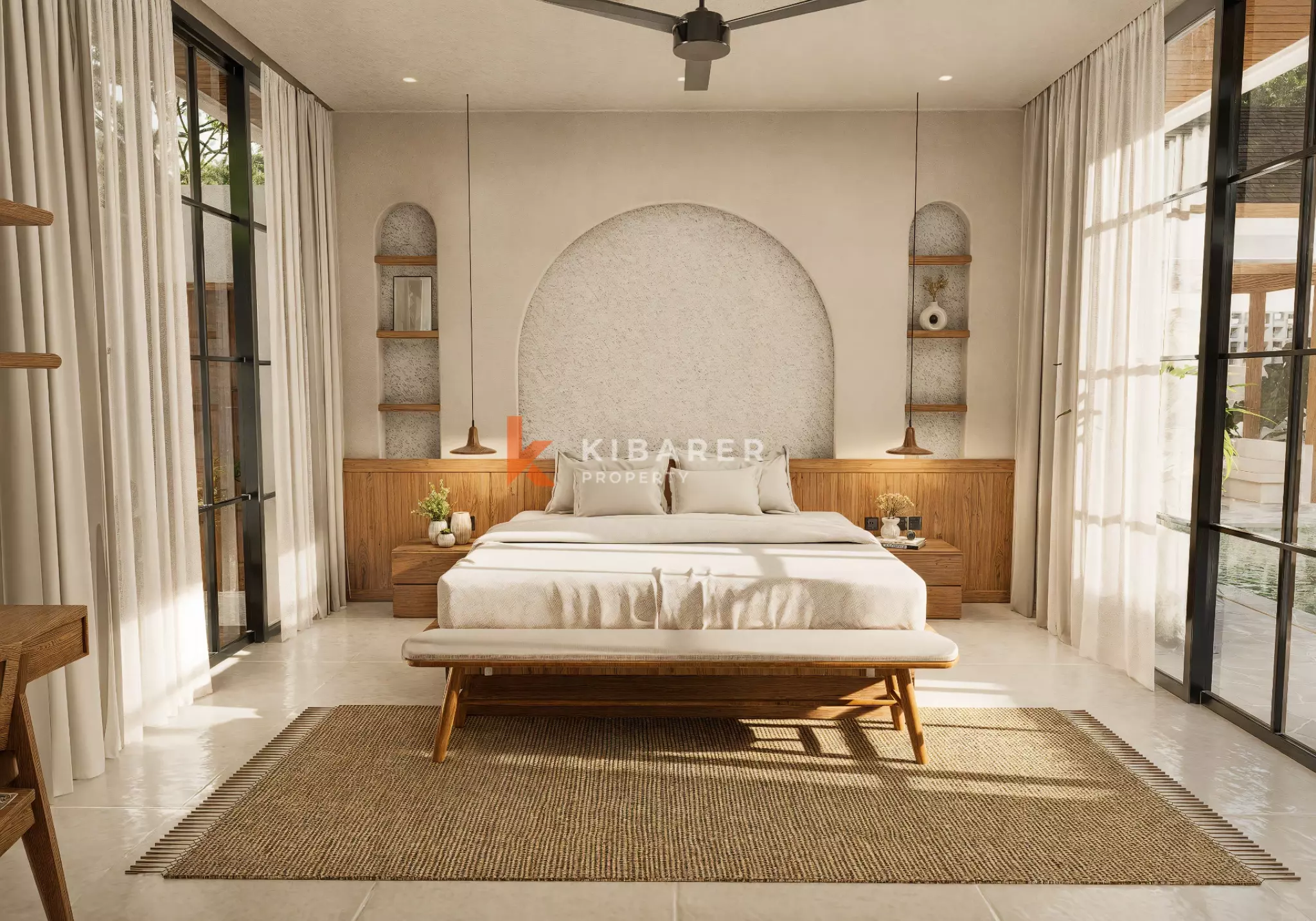 Grand Premium Four-Bedrooms Enclosed Villa in Canggu (AVAILABLE JULY 2026)