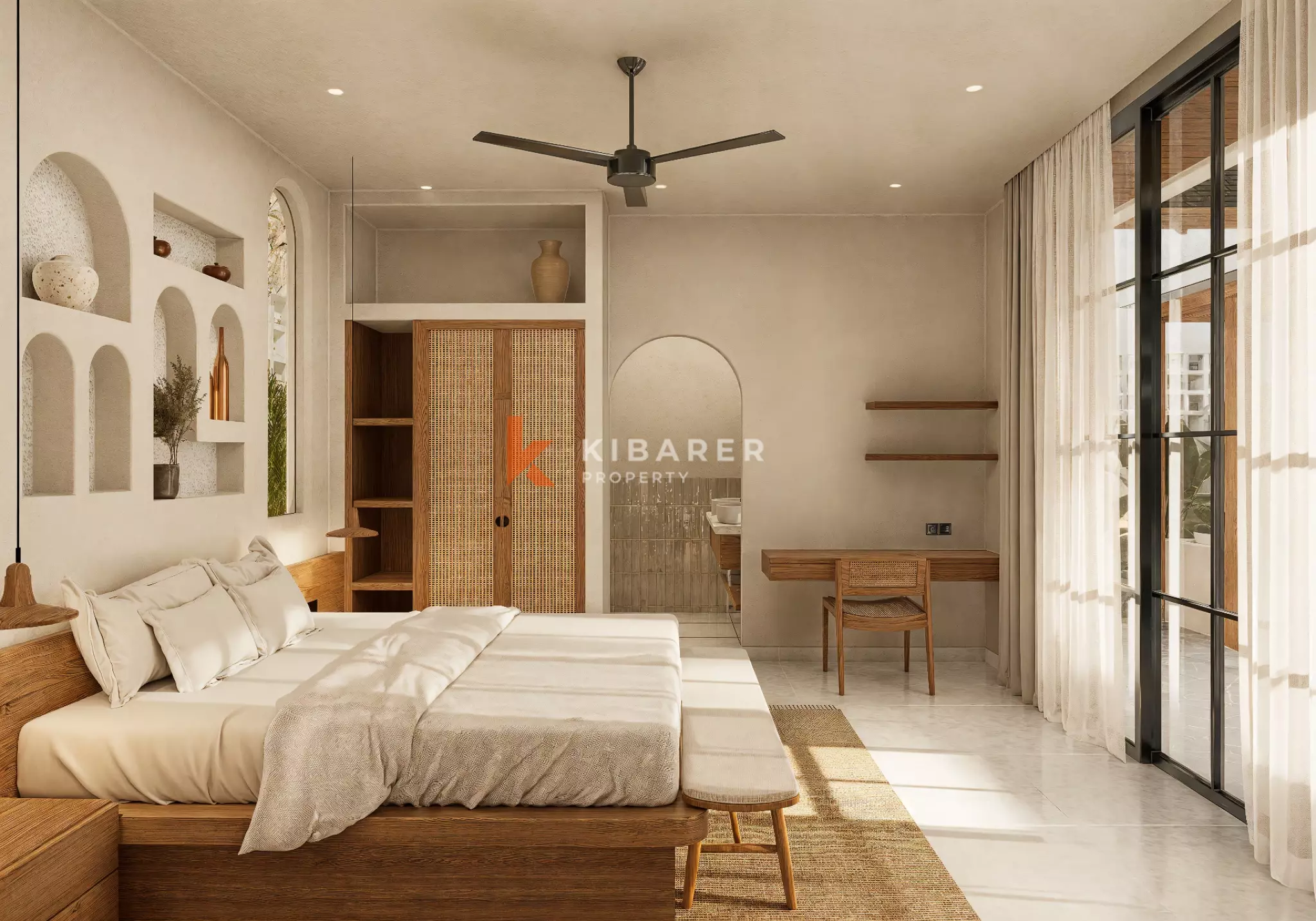 Grand Premium Four-Bedrooms Enclosed Villa in Canggu (AVAILABLE JULY 2026)