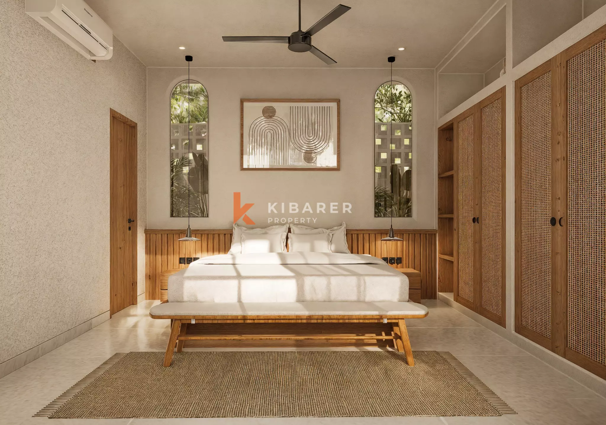 Grand Premium Four-Bedrooms Enclosed Villa in Canggu (AVAILABLE JULY 2026)