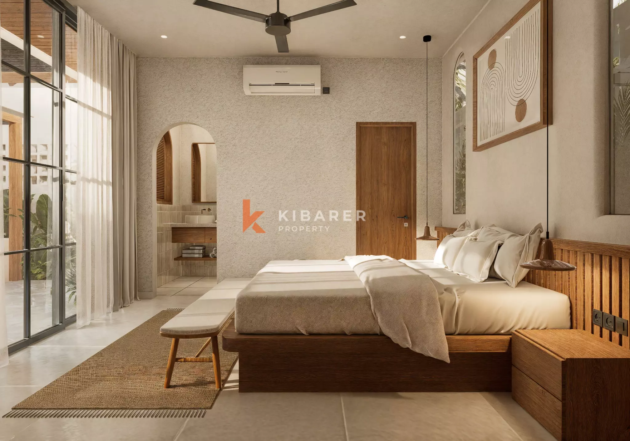 Grand Premium Four-Bedrooms Enclosed Villa in Canggu (AVAILABLE JULY 2026)