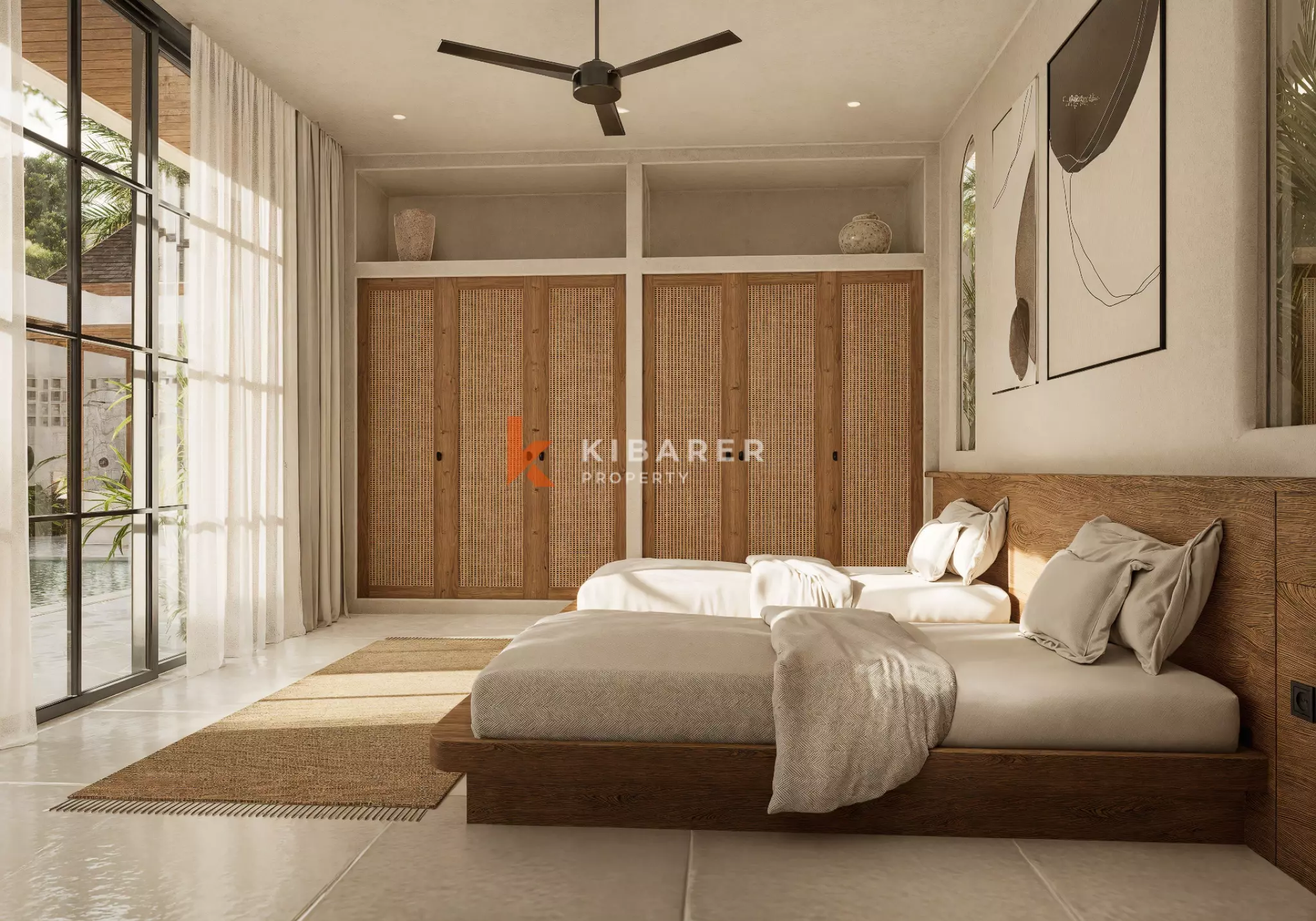 Grand Premium Four-Bedrooms Enclosed Villa in Canggu (AVAILABLE JULY 2026)