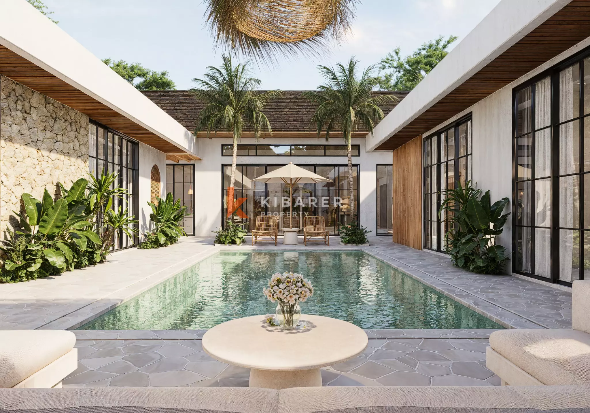 Grand Premium Four-Bedrooms Enclosed Villa in Canggu (AVAILABLE JULY 2026)