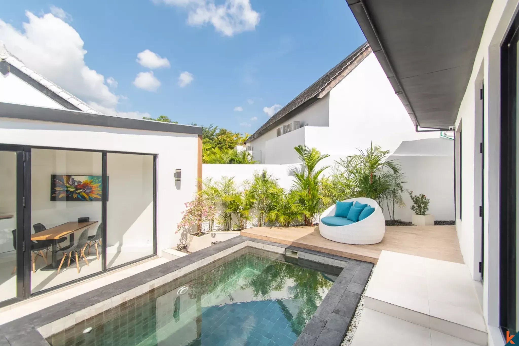 Brand new one bedroom western standards quality property for lease in Kerobokan