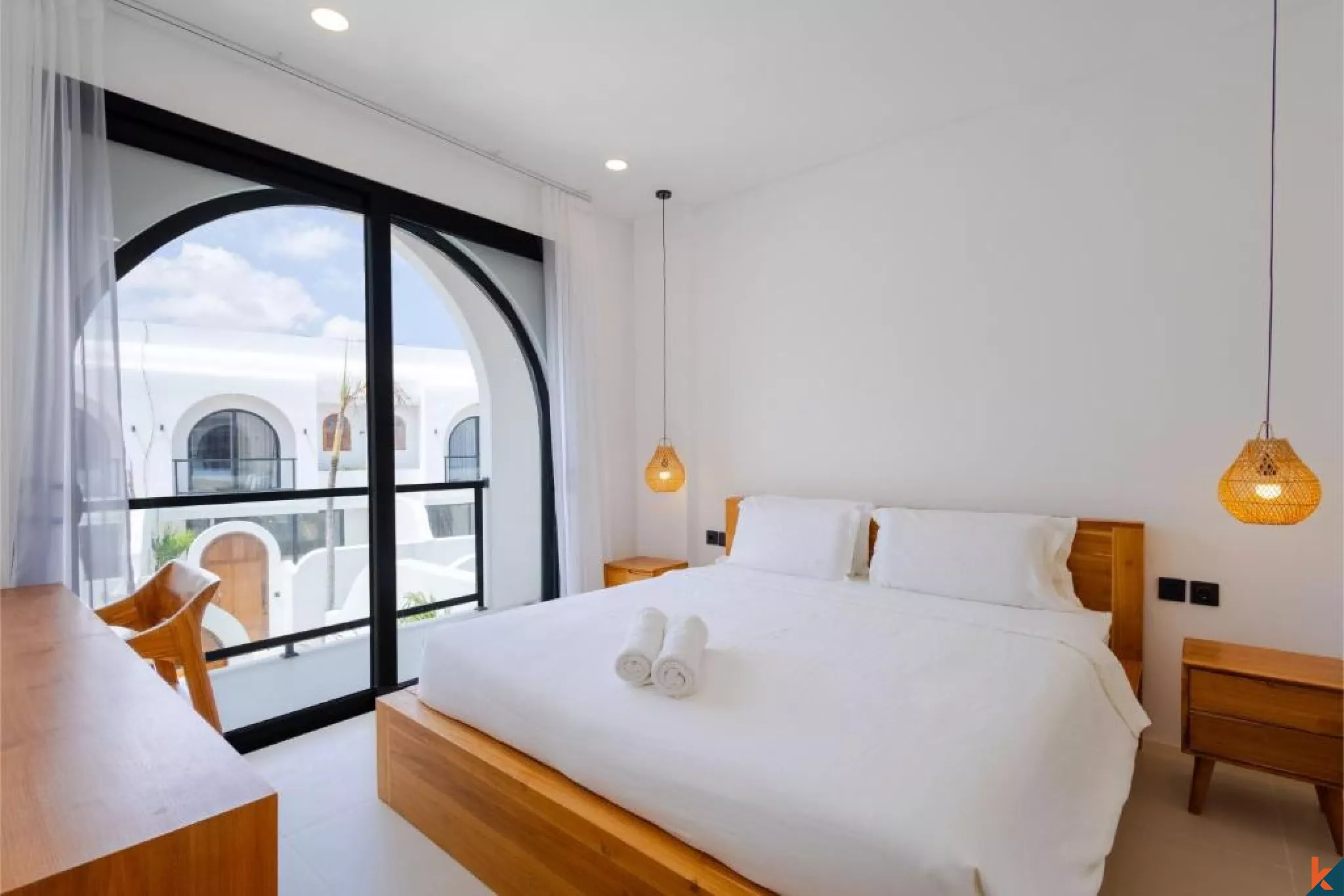 High ROI Two-Bedroom Mediterranean Villa for Lease in Peaceful Tumbak Bayuh