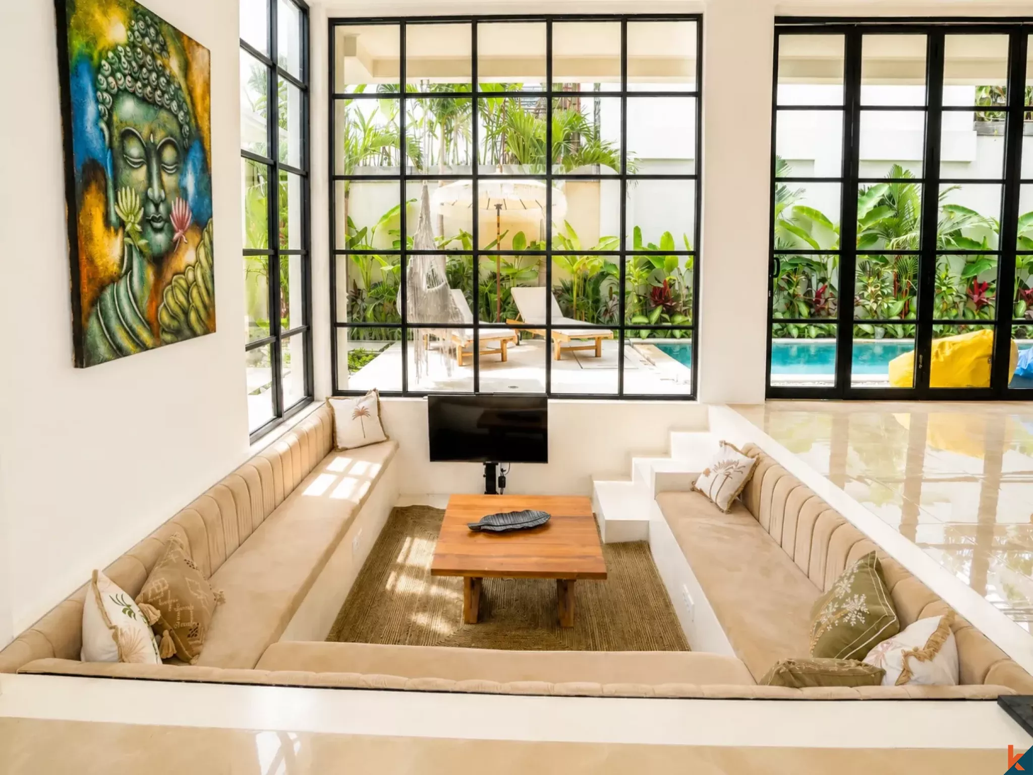 Investment three bedroom leasehold villa in prime location in Berawa