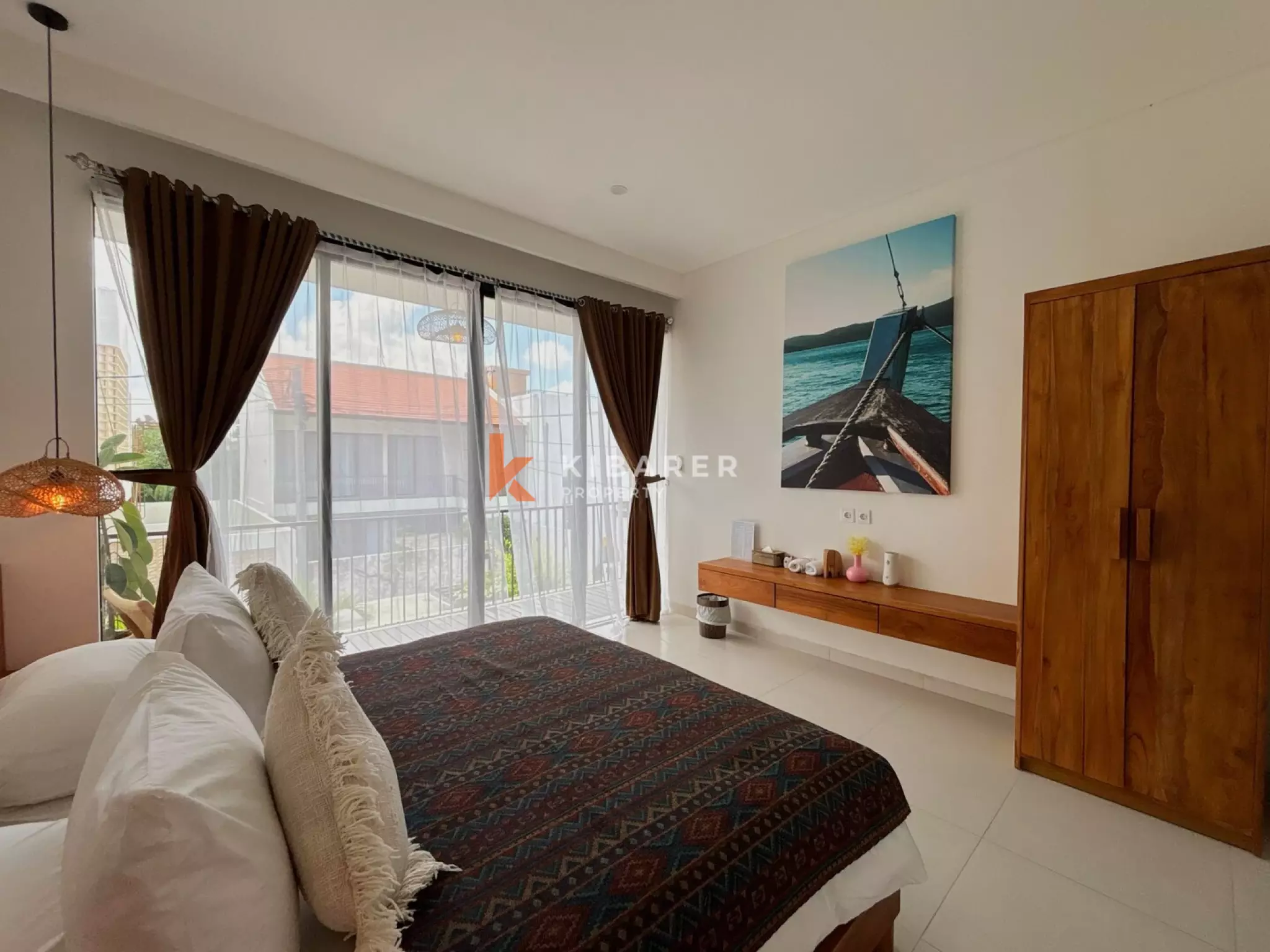 Villa Desain Modern Tiga Kamar Tidur dengan Kenyamanan dan Gaya di Canggu