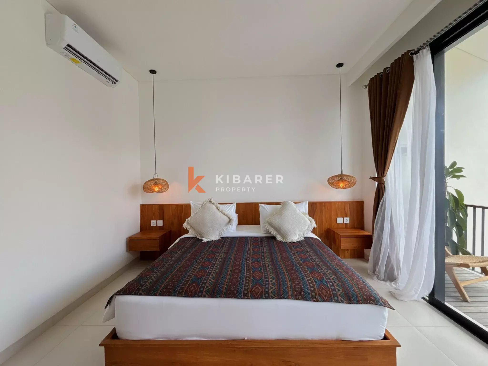 Villa Desain Modern Tiga Kamar Tidur dengan Kenyamanan dan Gaya di Canggu