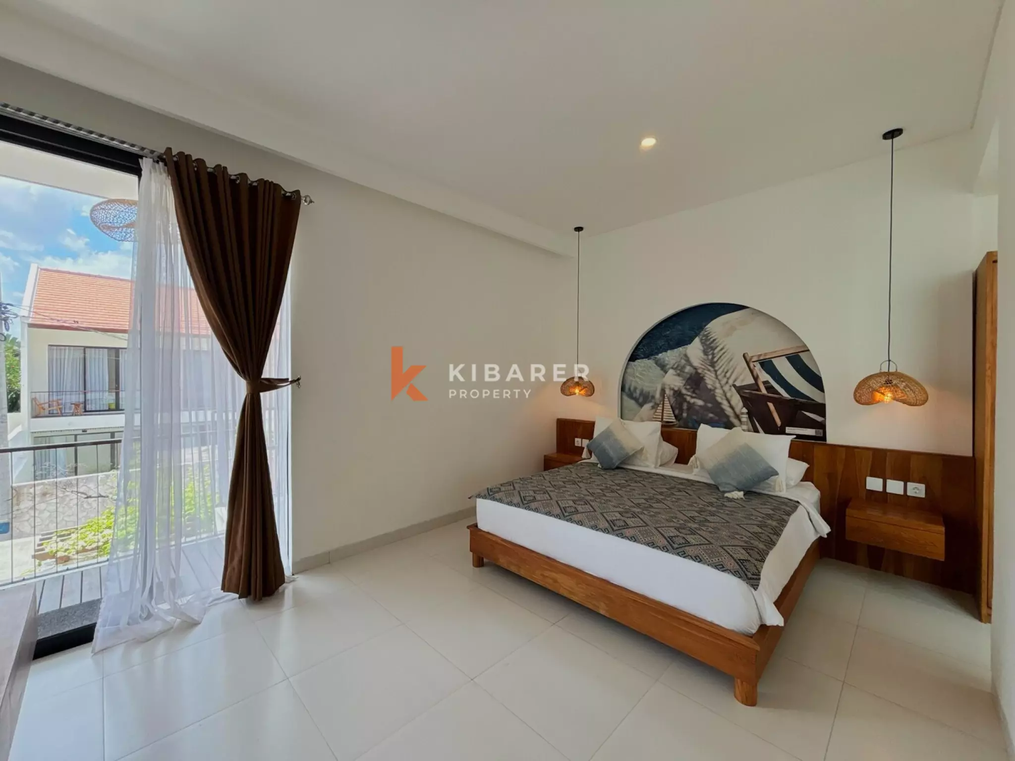 Villa Desain Modern Tiga Kamar Tidur dengan Kenyamanan dan Gaya di Canggu