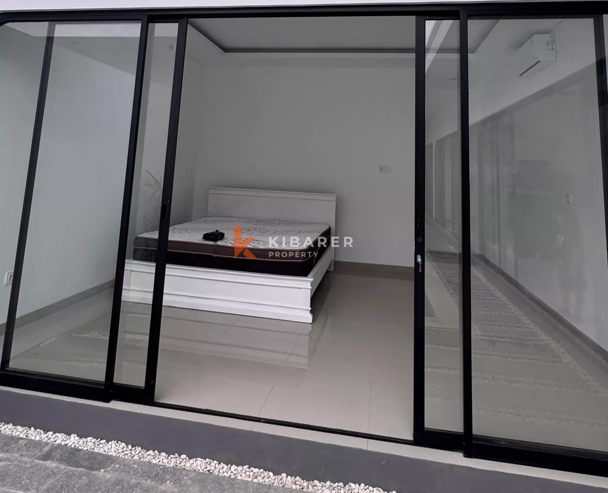 Modern Semi-furnished Three-Bedroom Villa with Private Pool in Prime Pererenan Location