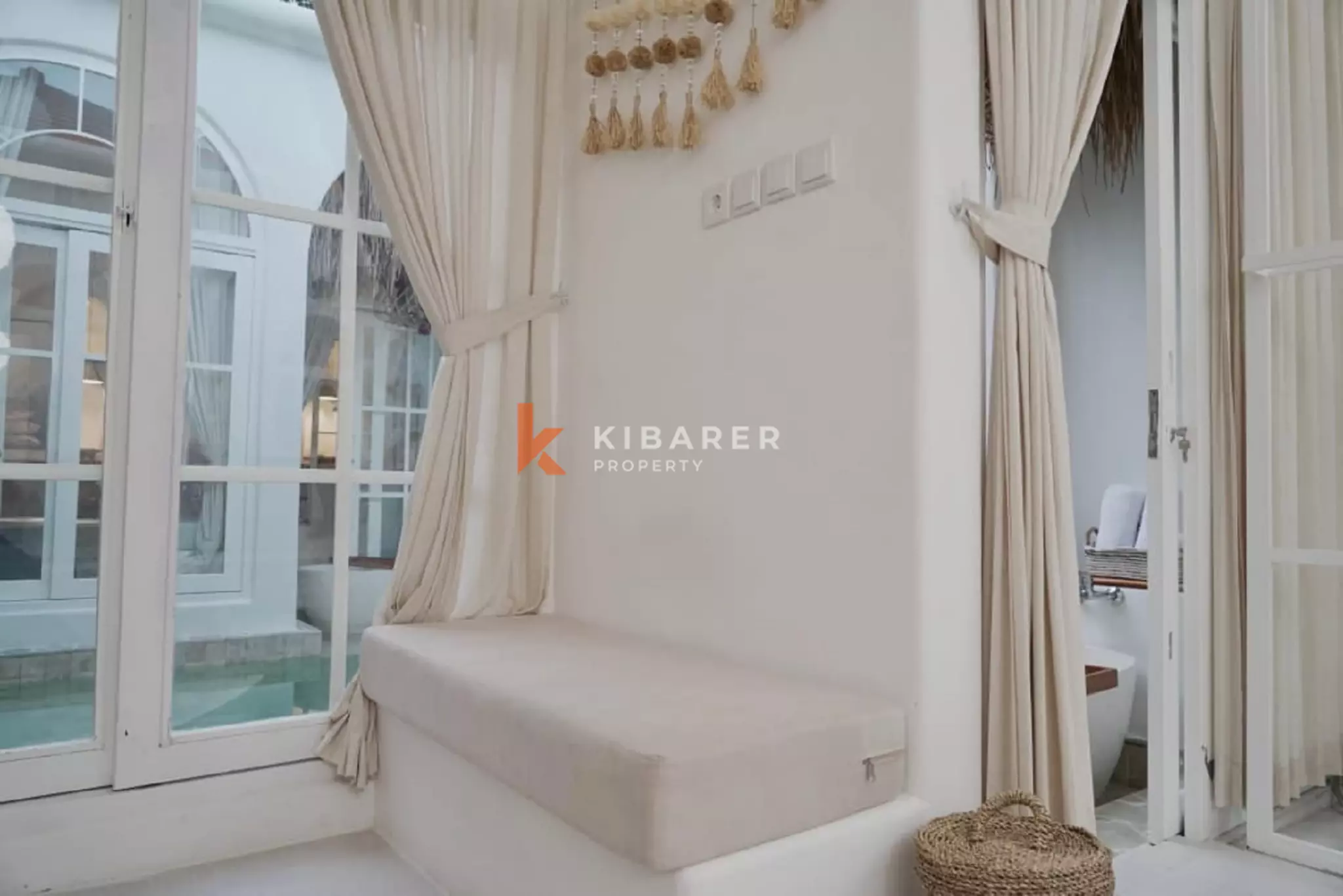 Boho Mediterranean Two-Bedrooms Villa Near Balangan & Dreamland Beach