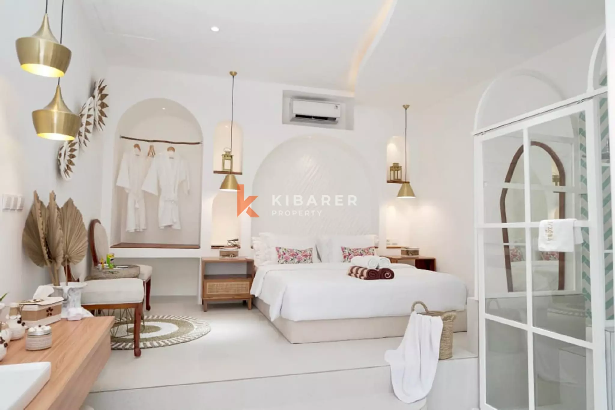 Boho Mediterranean Two-Bedrooms Villa Near Balangan & Dreamland Beach
