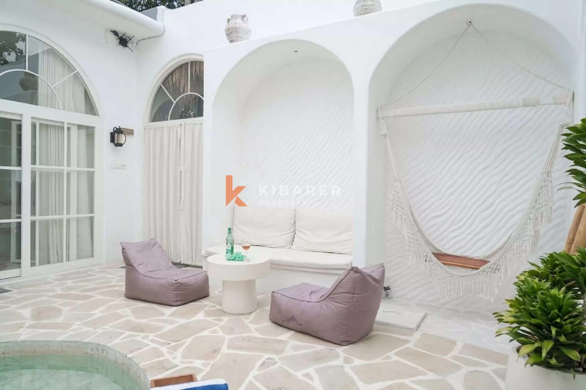 Boho Mediterranean Two-Bedrooms Villa Near Balangan & Dreamland Beach