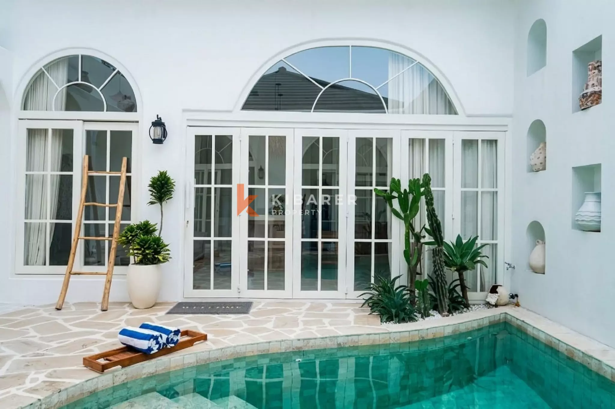 Boho Mediterranean Two-Bedrooms Villa Near Balangan & Dreamland Beach