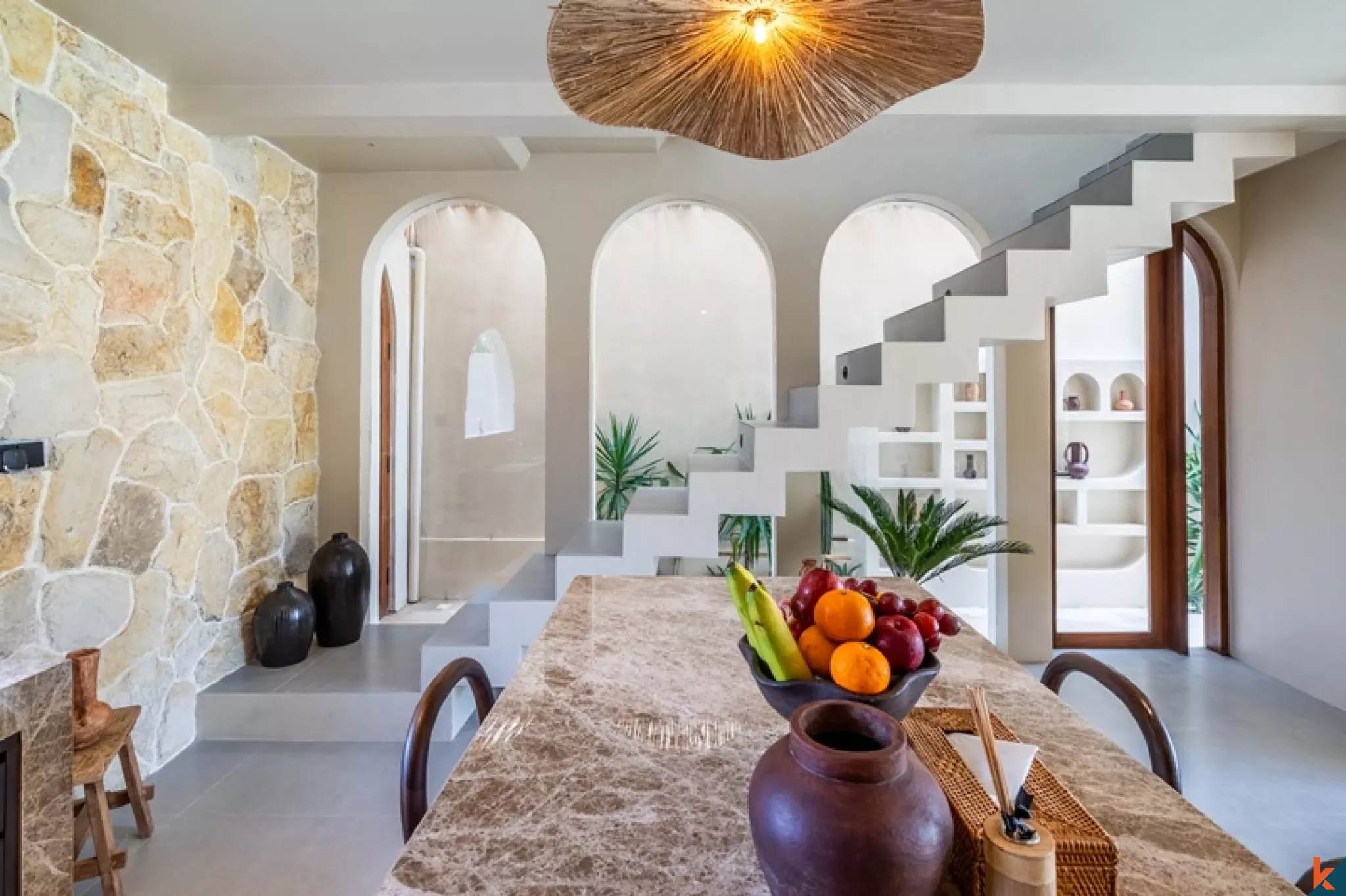 Villa méditerranéenne neuve de 2 chambres dans le quartier prisé de Pererenan
