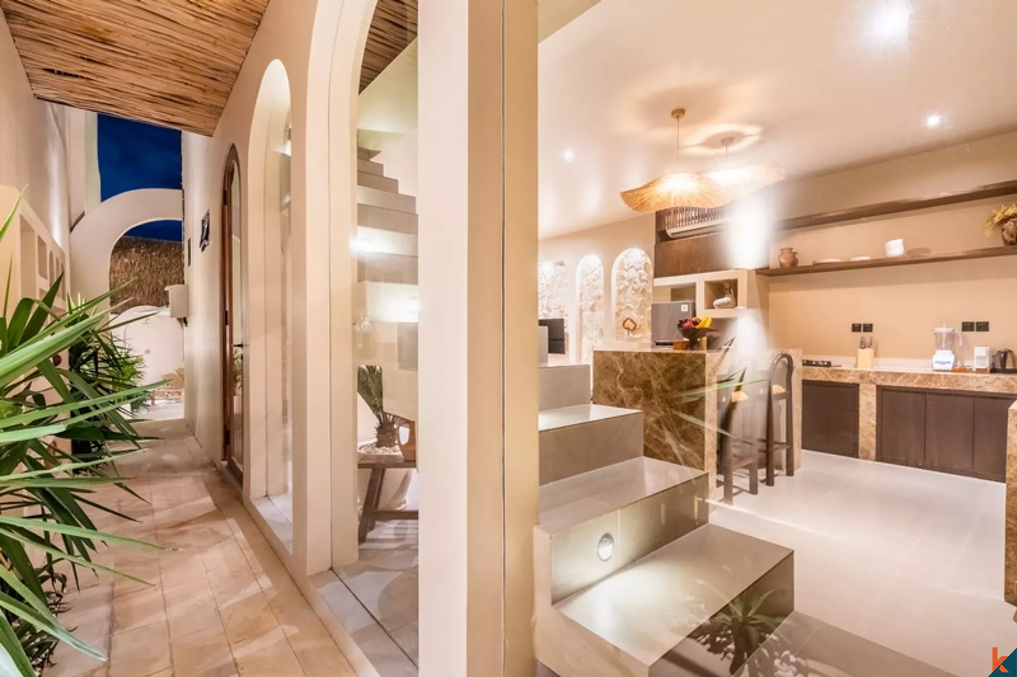 Villa méditerranéenne neuve de 2 chambres dans le quartier prisé de Pererenan