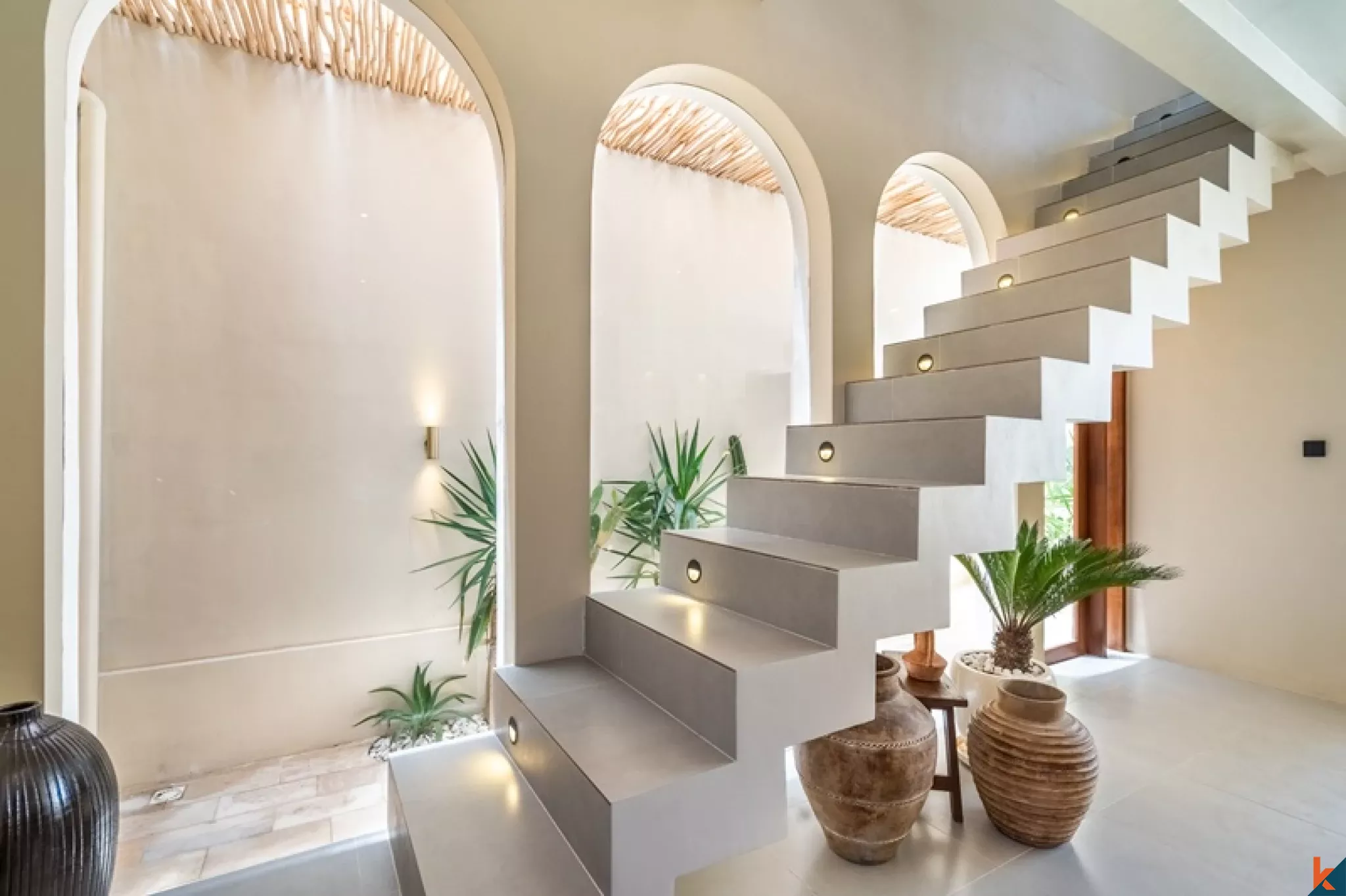 Villa méditerranéenne neuve de 2 chambres dans le quartier prisé de Pererenan