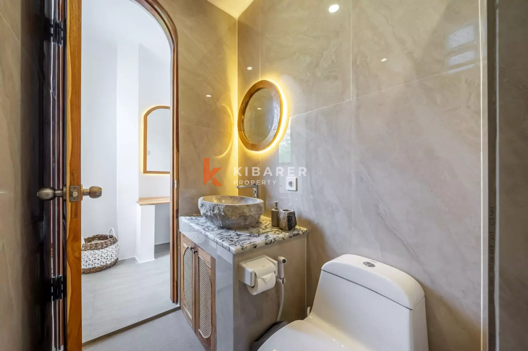 Signature Mediterranean Three-Bedroom Villa with Private Pool in Canggu