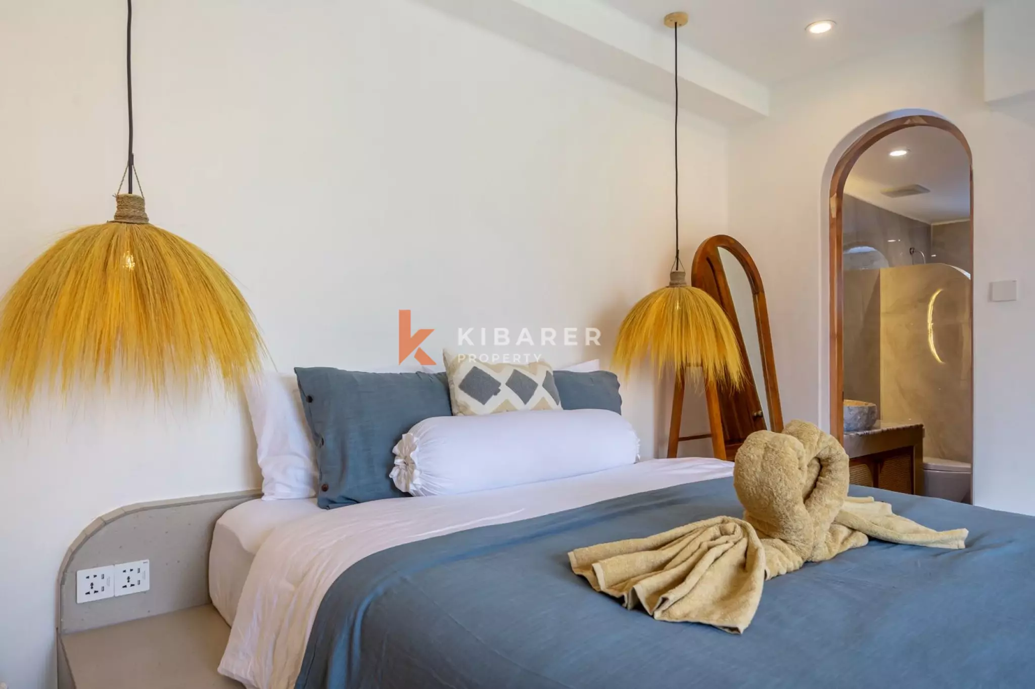 Signature Mediterranean Three-Bedroom Villa with Private Pool in Canggu