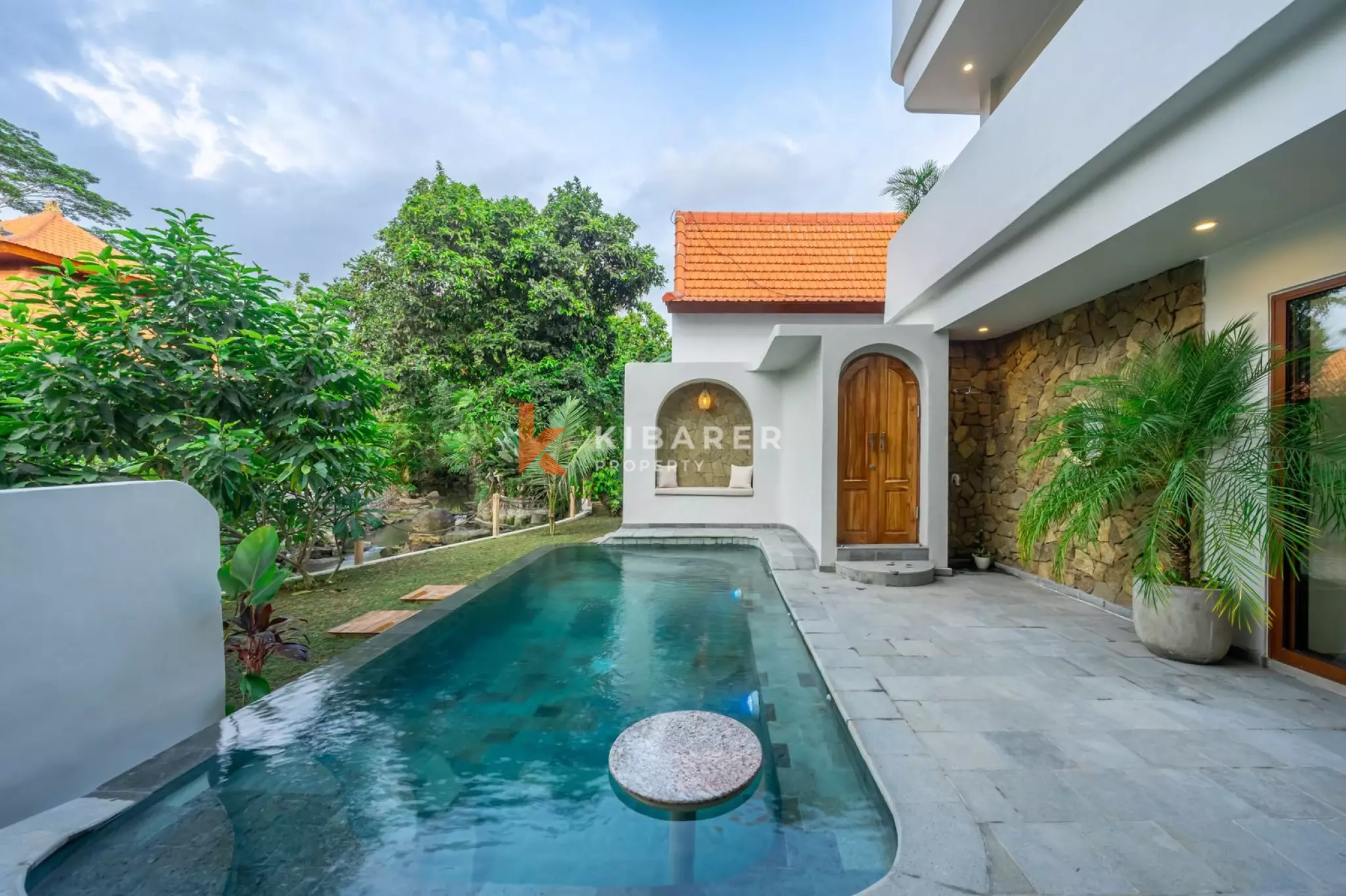 Signature Mediterranean Three-Bedroom Villa with Private Pool in Canggu