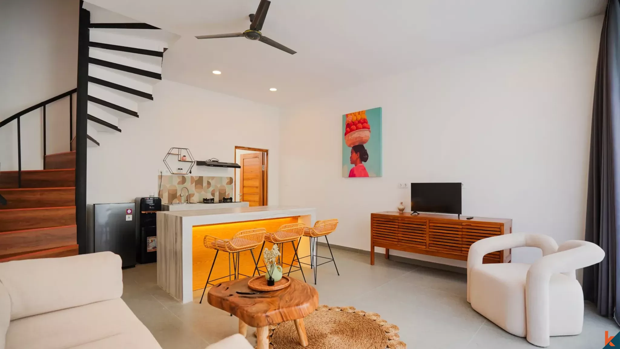 Investasi Vila Butik Eksklusif Satu Kamar Tidur untuk Disewakan di Nusa Penida