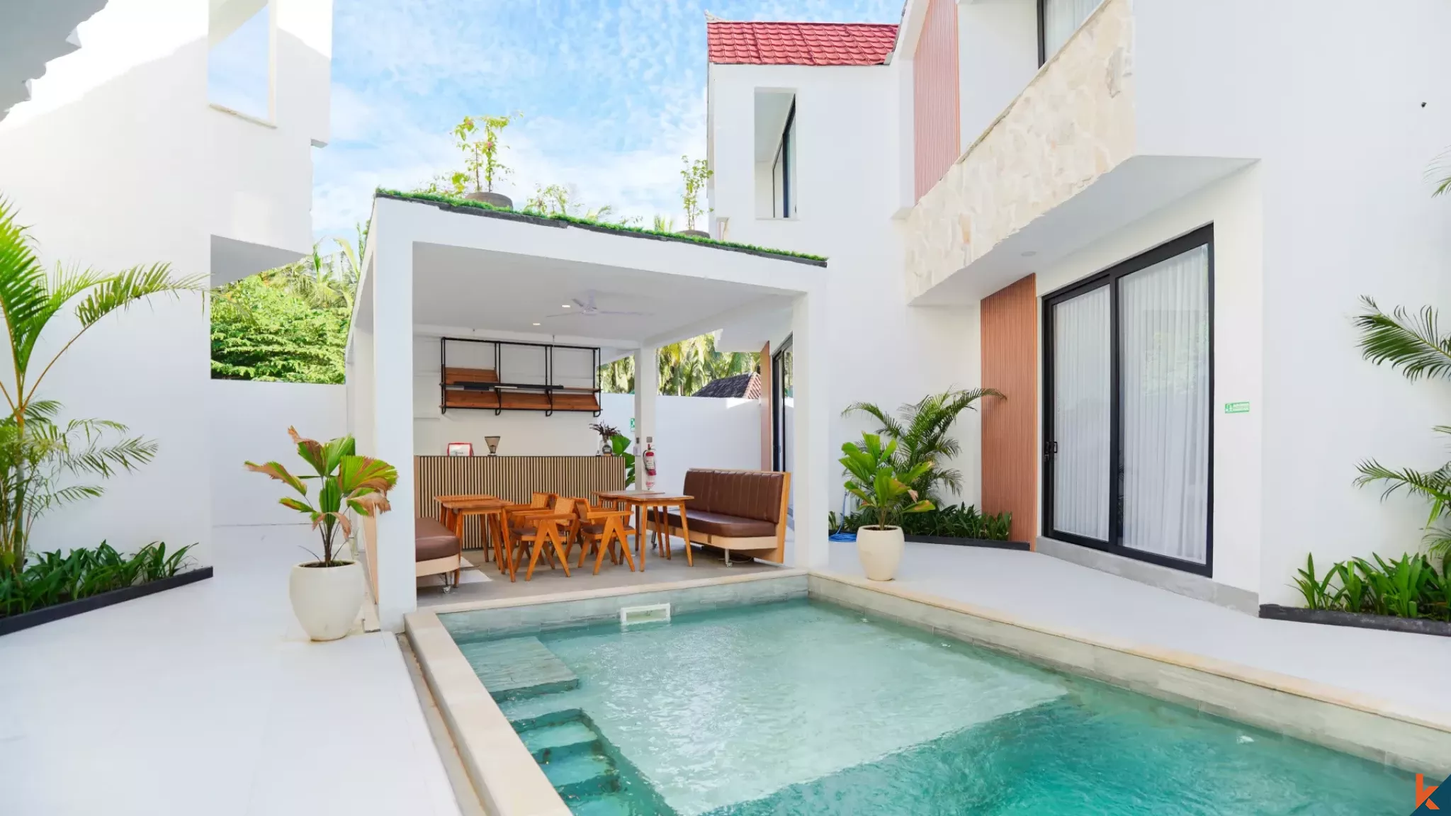Investasi Vila Butik Eksklusif Satu Kamar Tidur untuk Disewakan di Nusa Penida