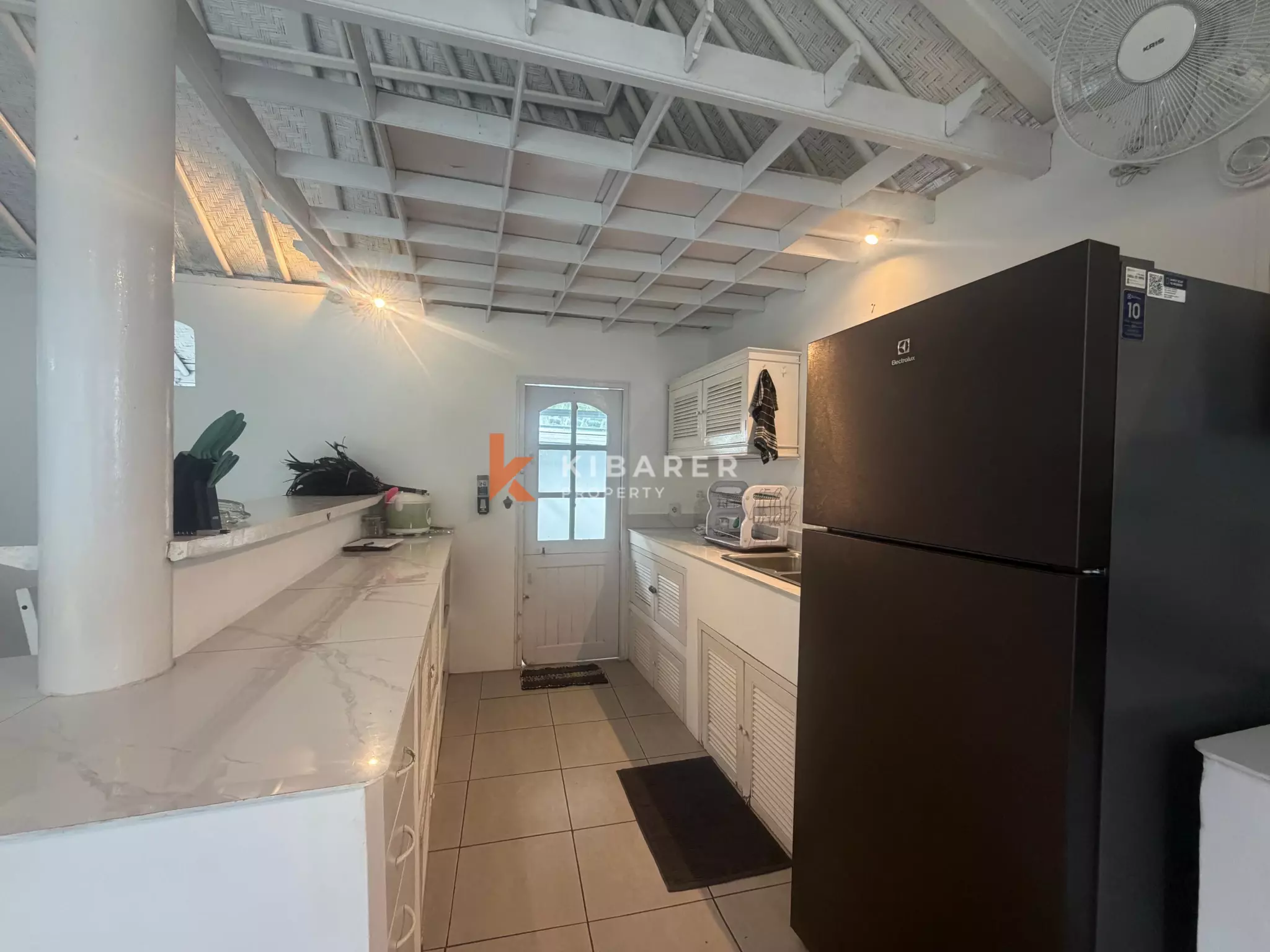 Charming Family Villa Three-Bedrooms in a Quiet and Secure Umalas Lane