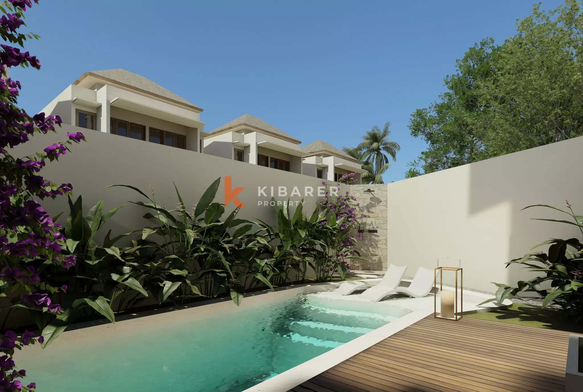 Elegant Fresh Four Bedroom Villa with Tropical Charm in Ungasan