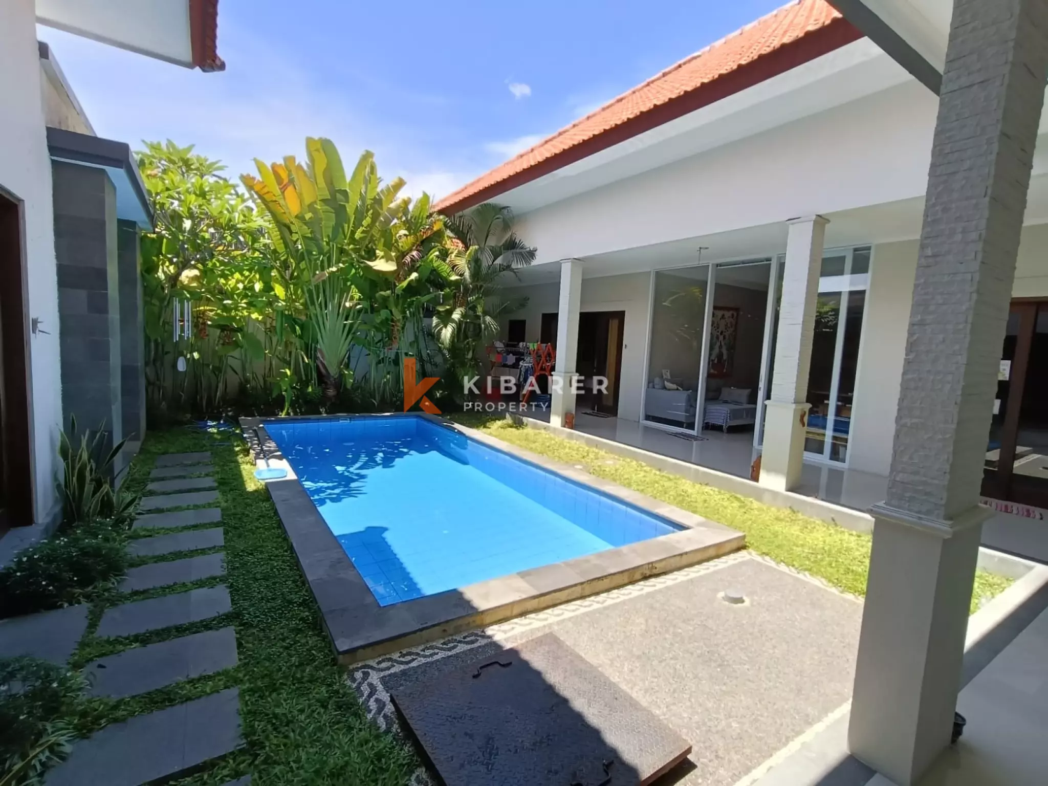 Charming Three-Bedroom Closed Living Room Villa in Kerobokan (Available from July 2026)