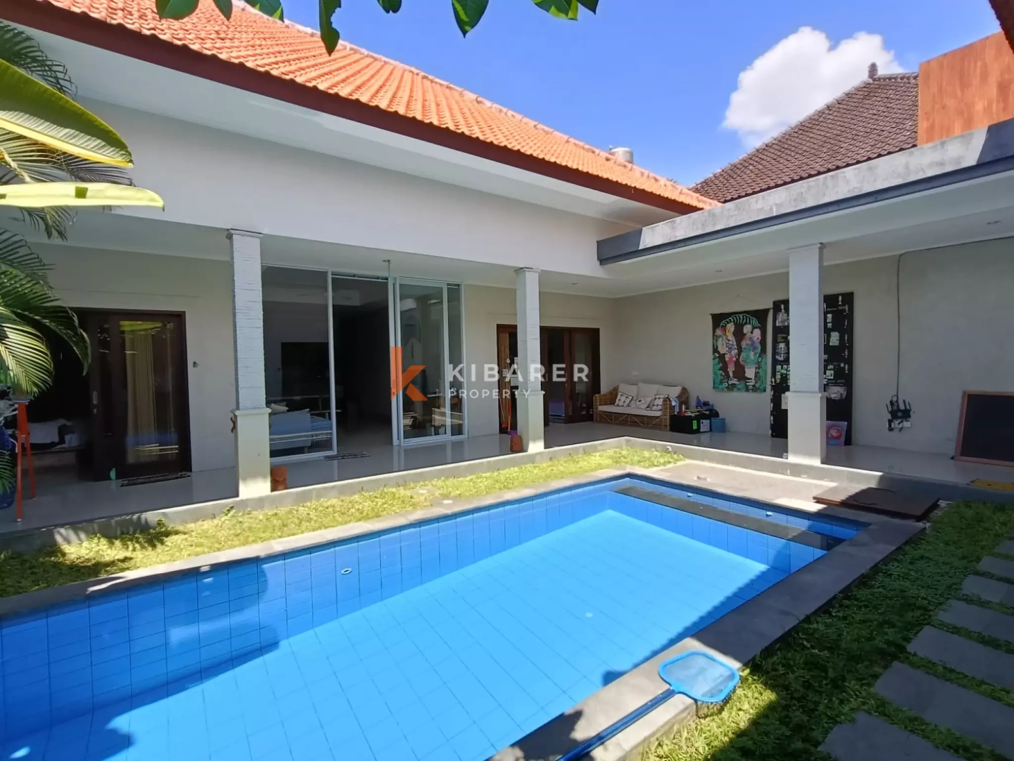 Charming Three-Bedroom Closed Living Room Villa in Kerobokan (Available from July 2026)