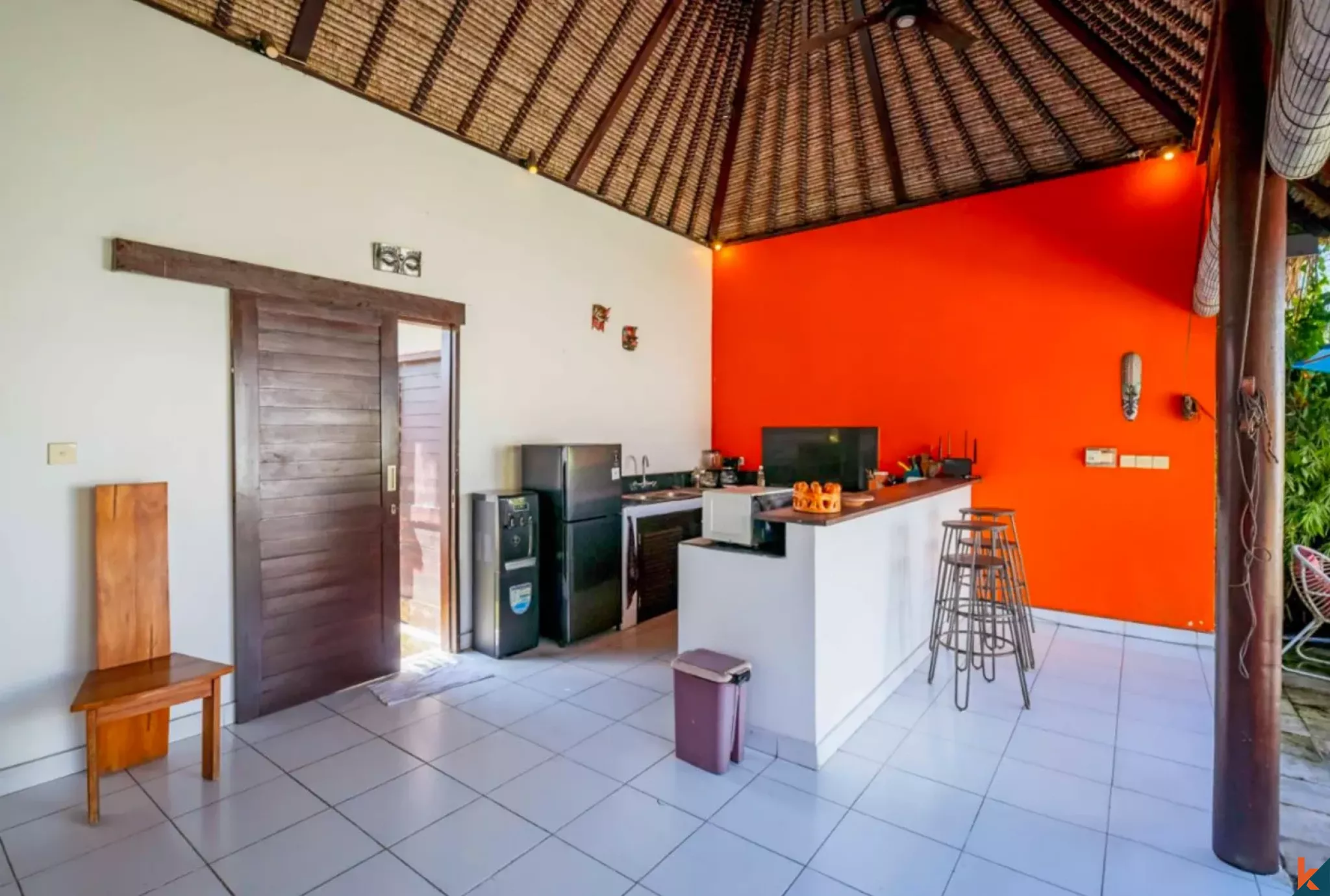 Villa balinaise élégante de deux chambres à louer à Ungasan