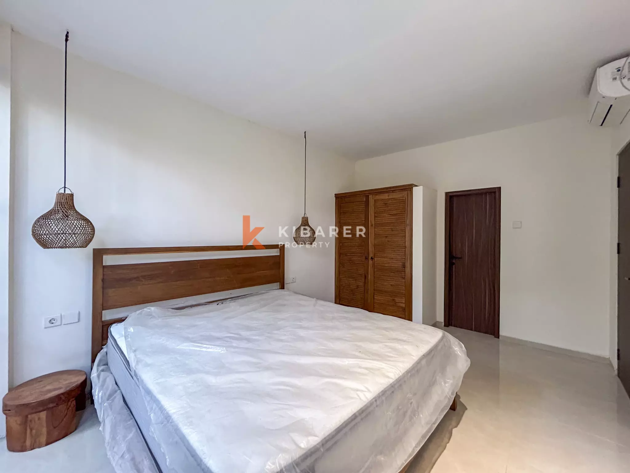 Modern Tropical Two-Bedroom Villa with Enclosed Living in Umalas