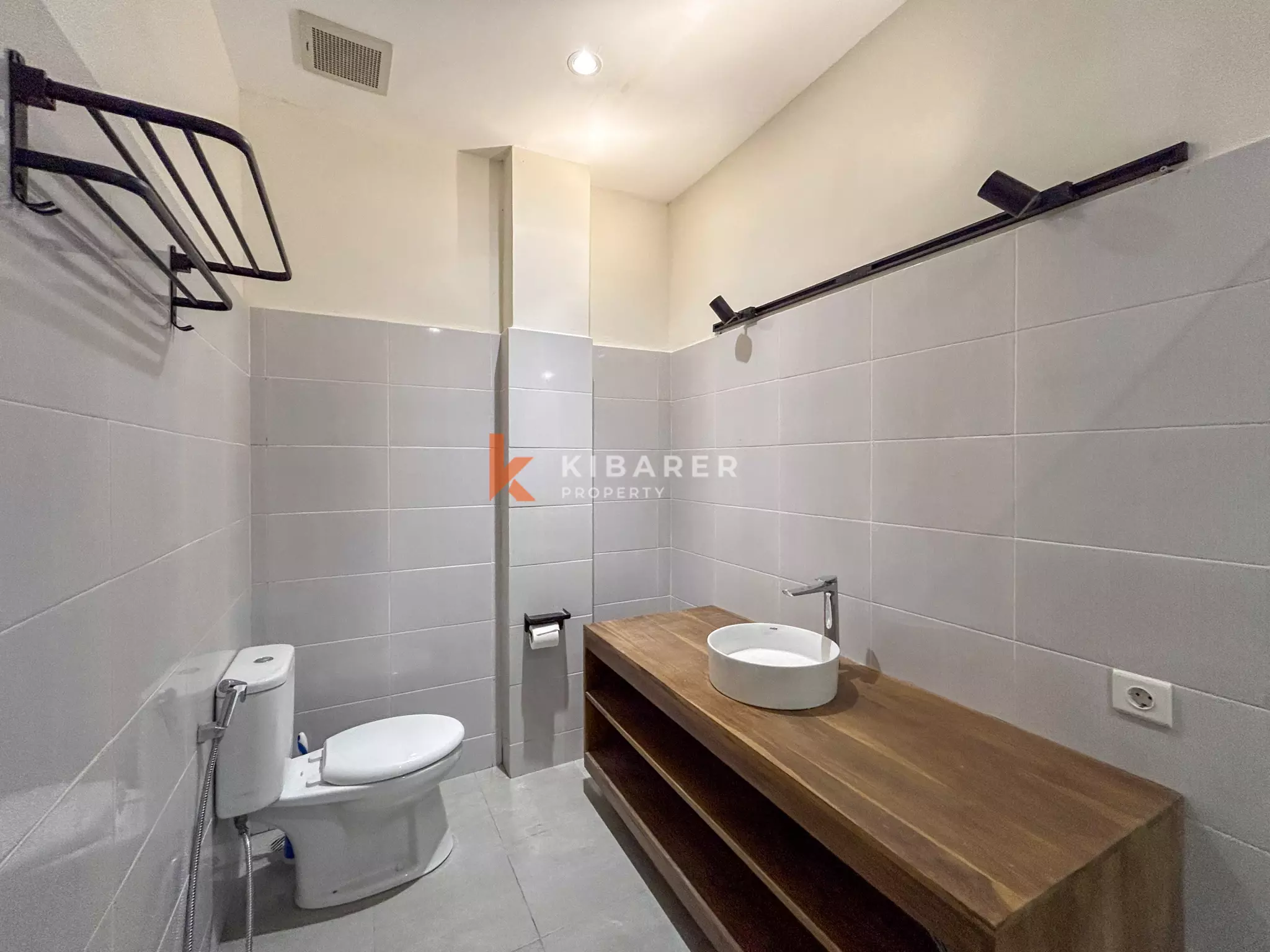 Modern Tropical Two-Bedroom Villa with Enclosed Living in Umalas