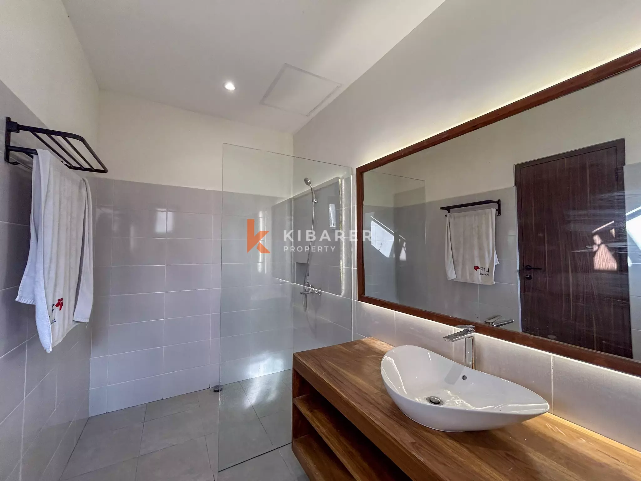 Modern Tropical Two-Bedroom Villa with Enclosed Living in Umalas