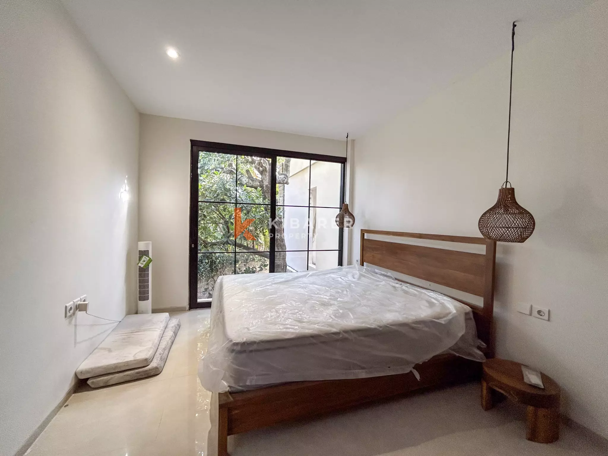 Modern Tropical Two-Bedroom Villa with Enclosed Living in Umalas