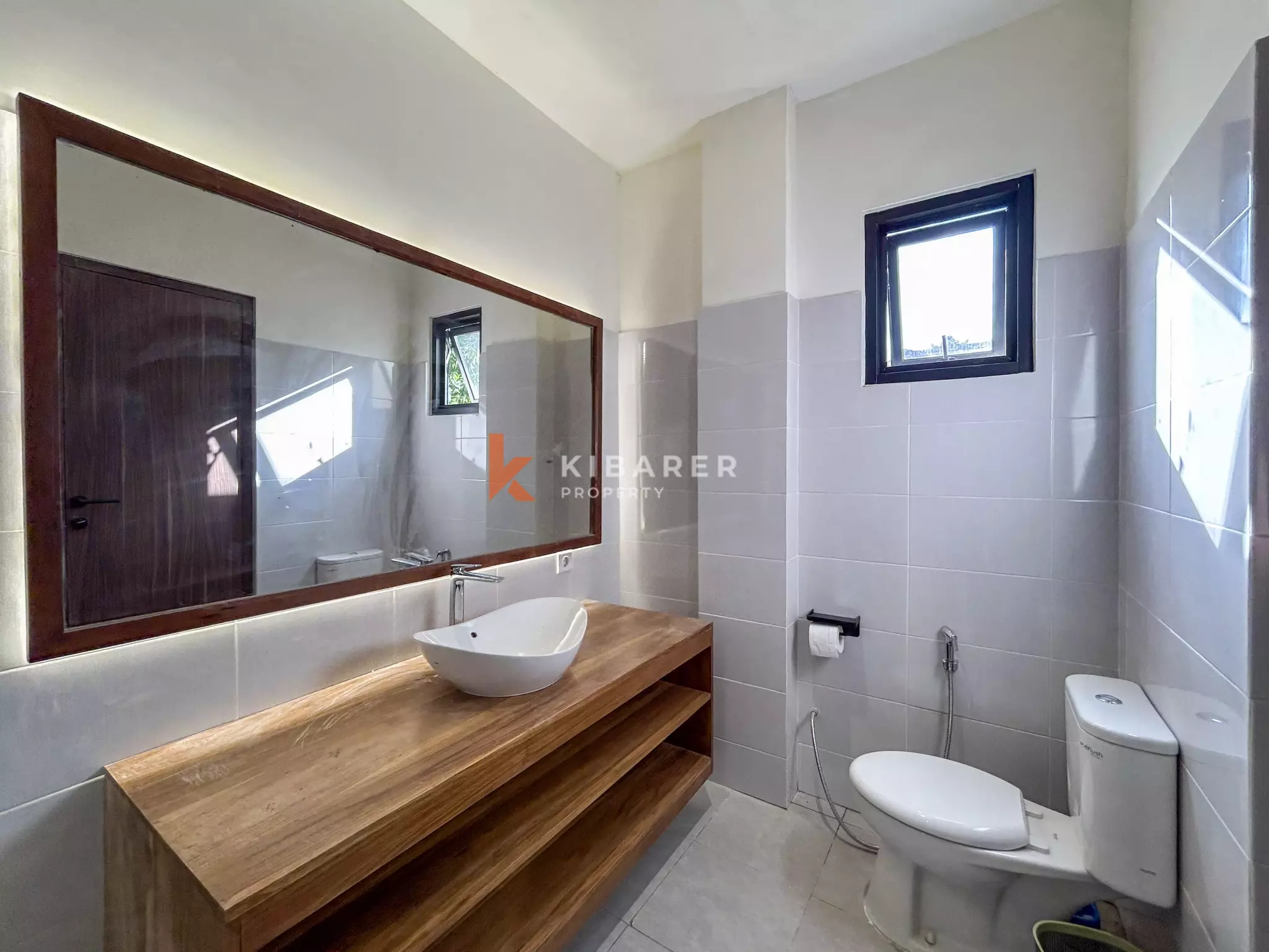 Modern Tropical Two-Bedroom Villa with Enclosed Living in Umalas