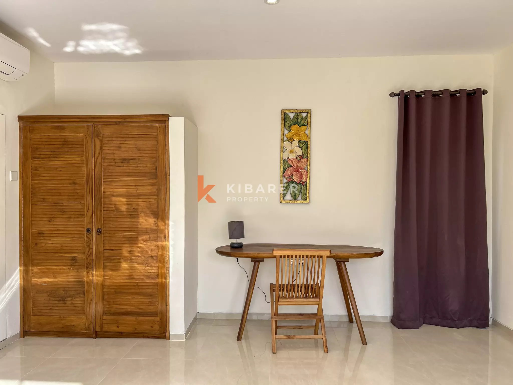 Modern Tropical Two-Bedroom Villa with Enclosed Living in Umalas