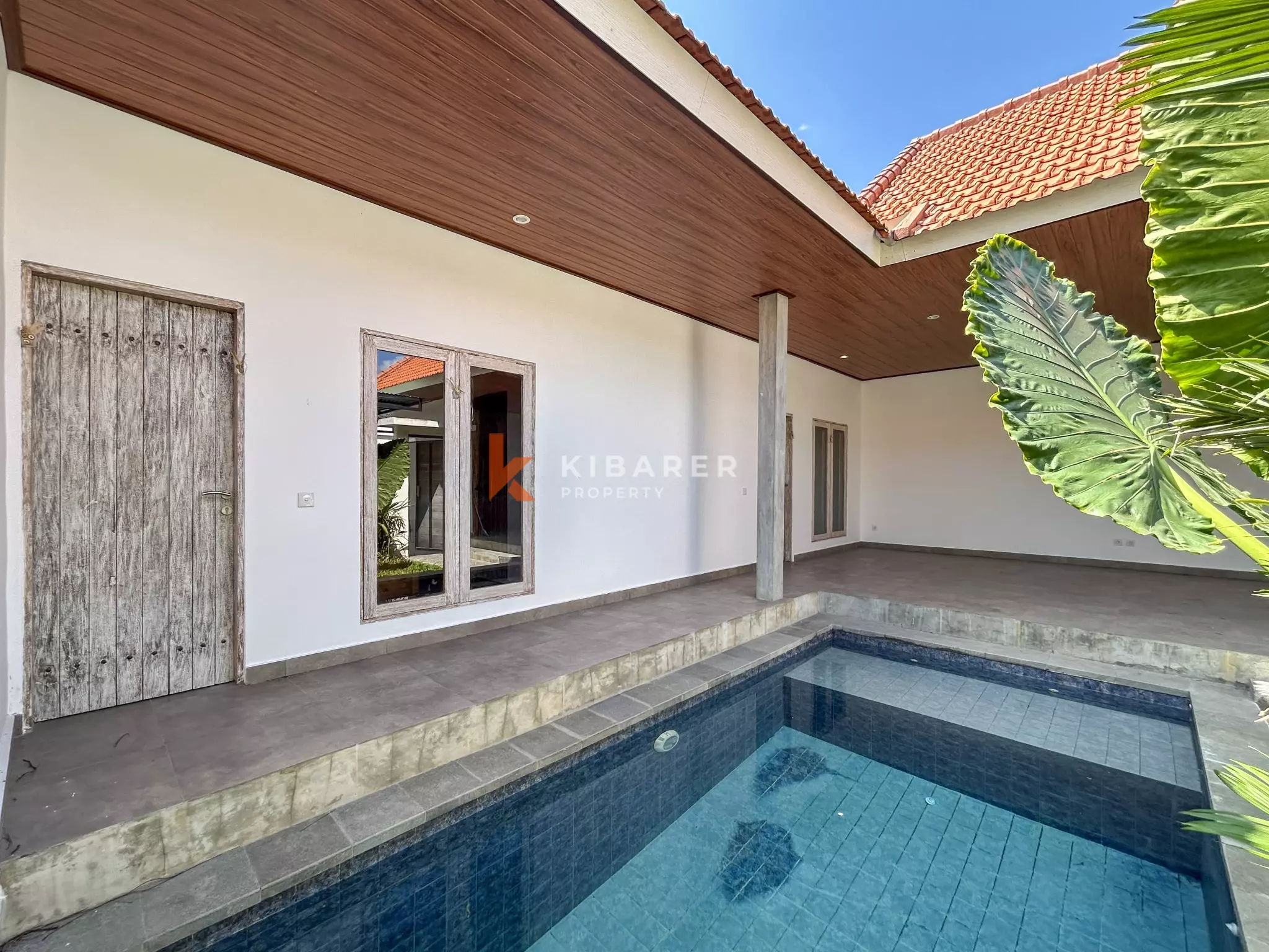 Charming Semi-Furnished Two-Bedroom Open Living Villa in Kerobokan