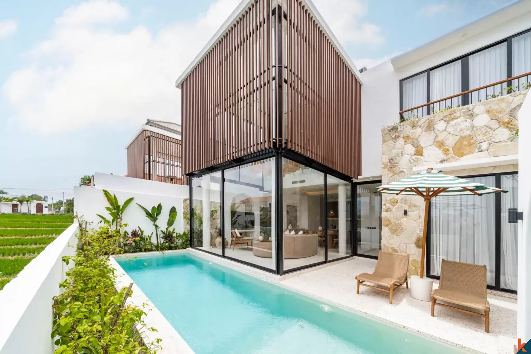 New High Quality Three Bedroom Leasehold Villa in Tibubeneng