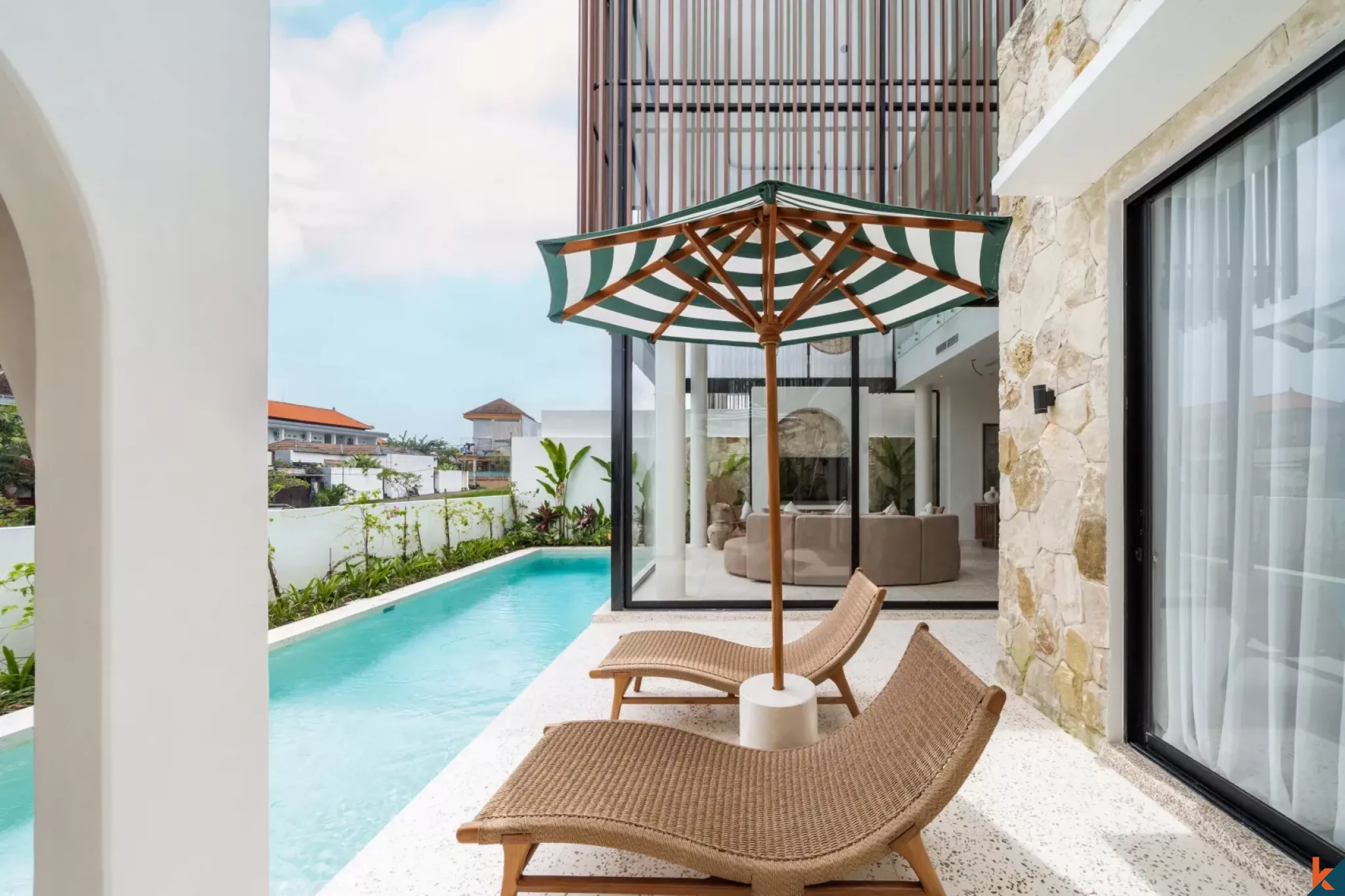 New High Quality Three Bedroom Leasehold Villa in Tibubeneng