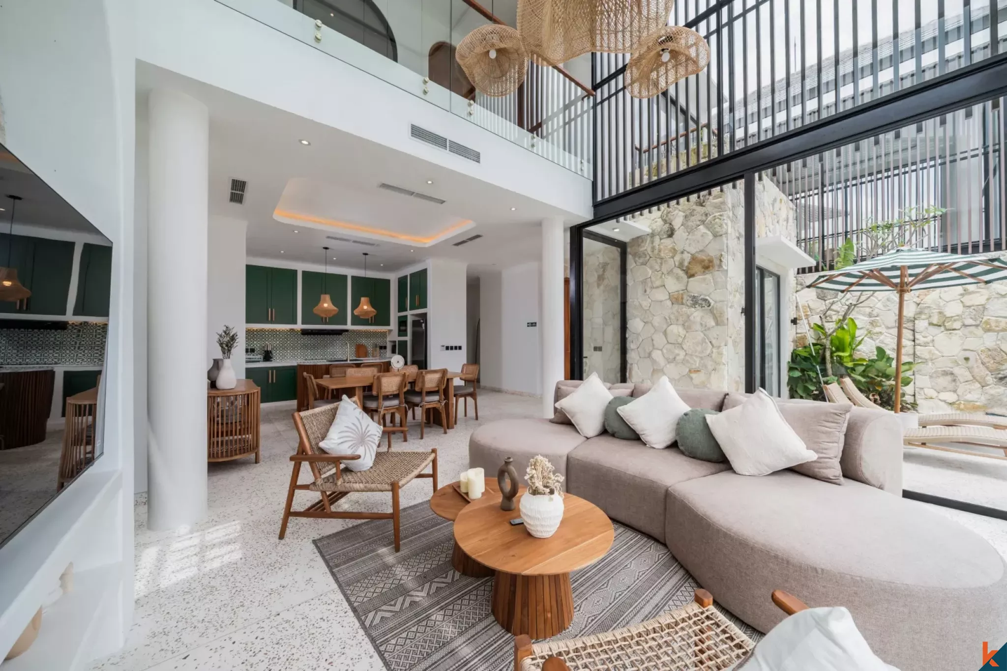 New High Quality Three Bedroom Leasehold Villa in Tibubeneng