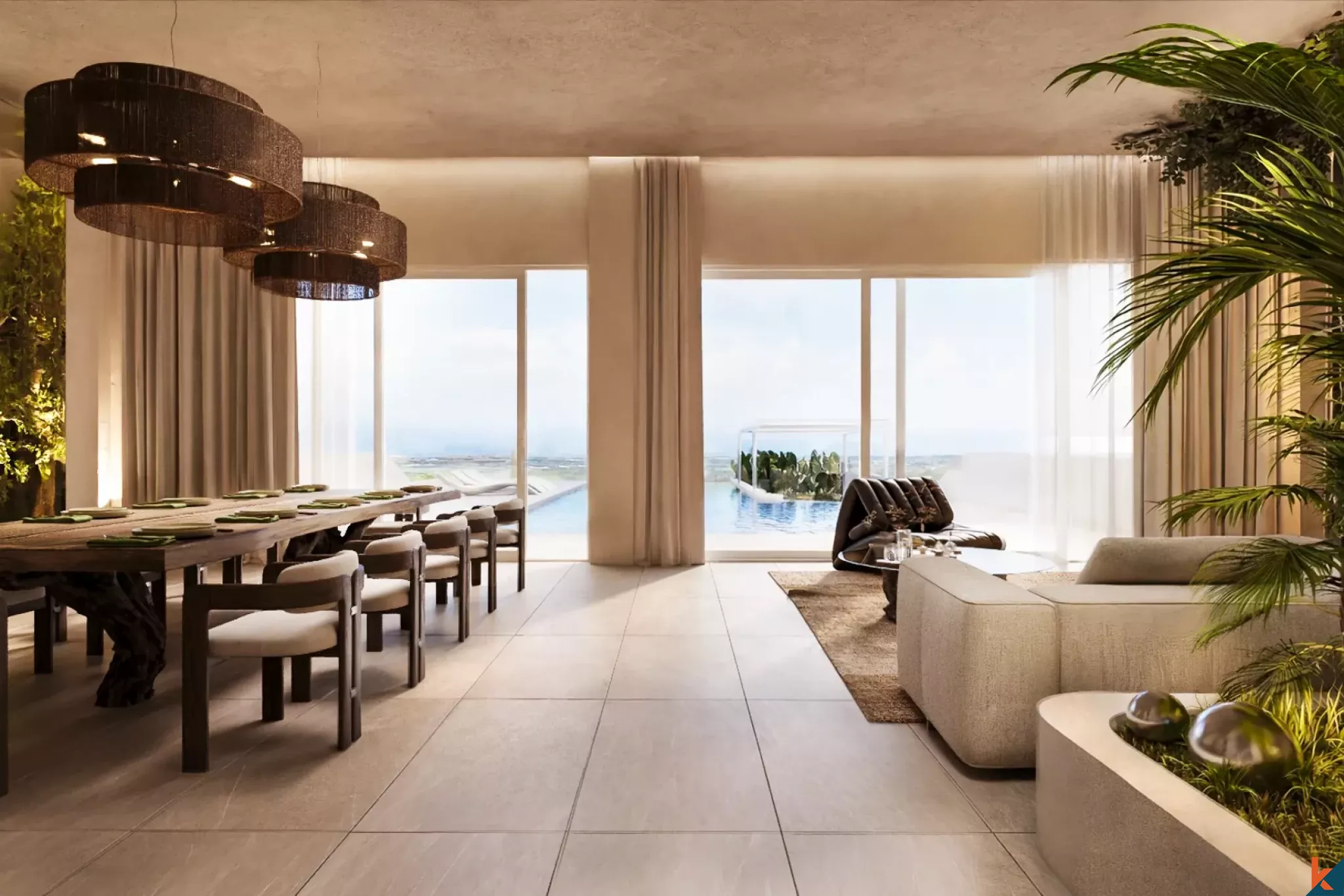 Amazing 180° Ocean Views Multilevel Freehold Investment Property in the Bingin Area