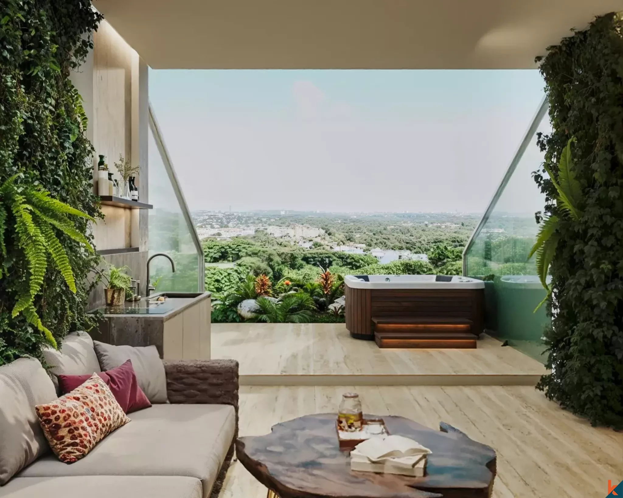 Amazing 180° Ocean Views Multilevel Freehold Investment Property in the Bingin Area