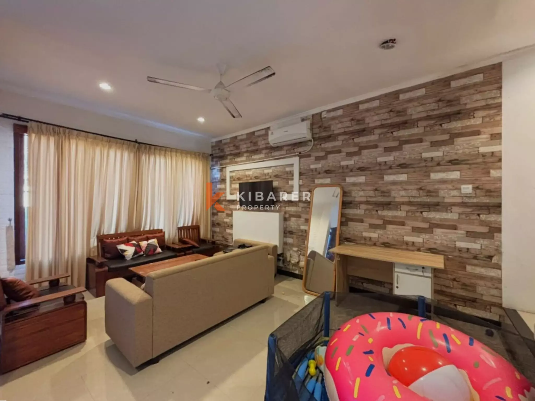 Walk to Cafes and Shops from This Two Bedroom Seminyak Villa